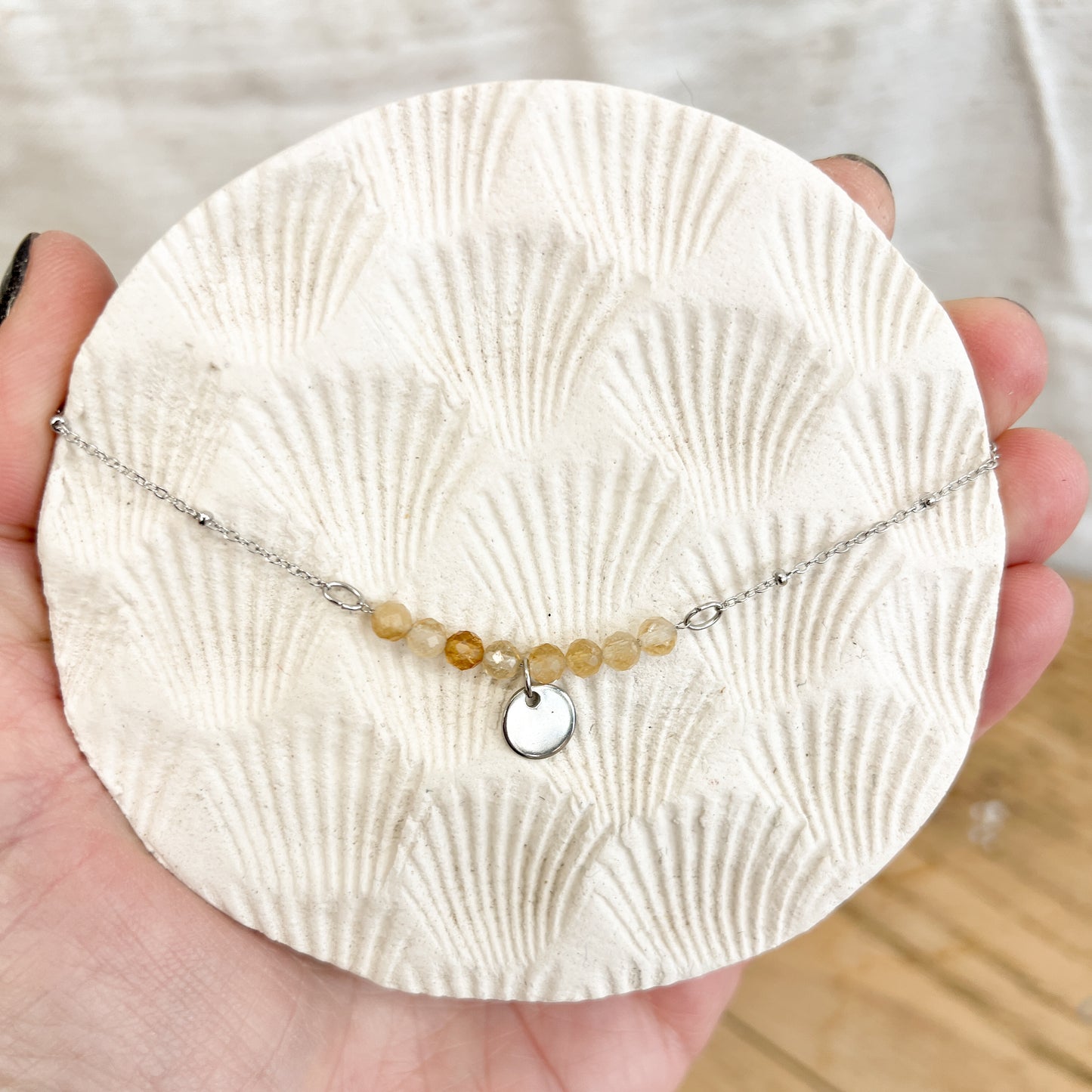 Argenté | Collier Butterfly