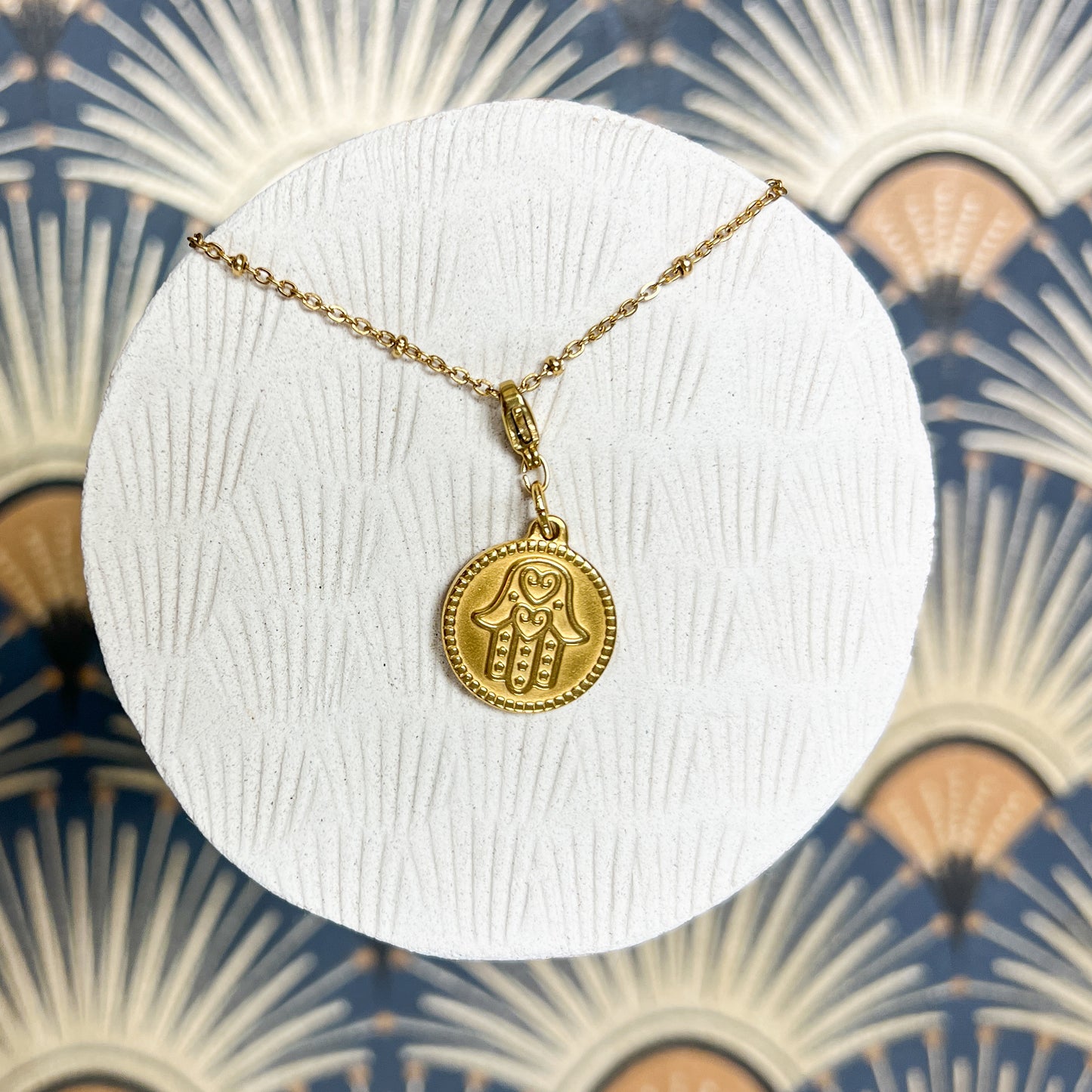 Collier Médaille Main de Fatma