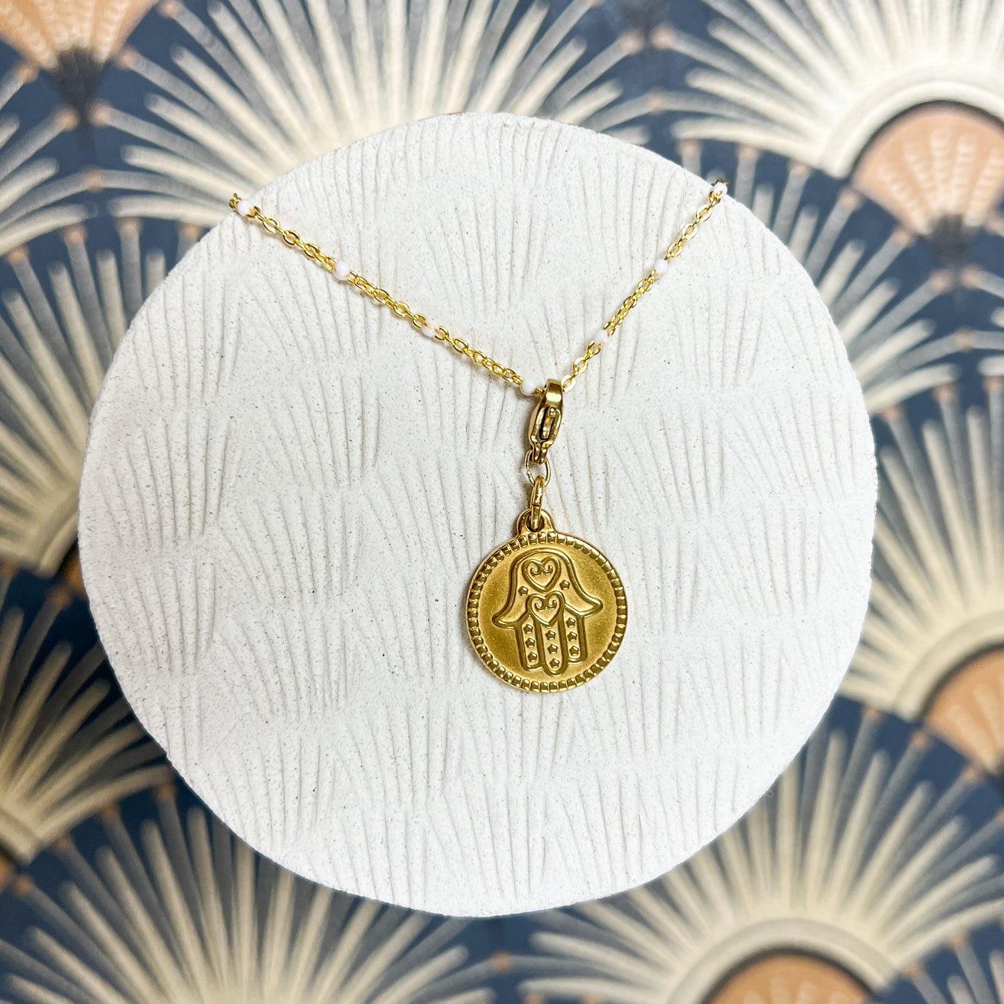 Collier Médaille Main de Fatma