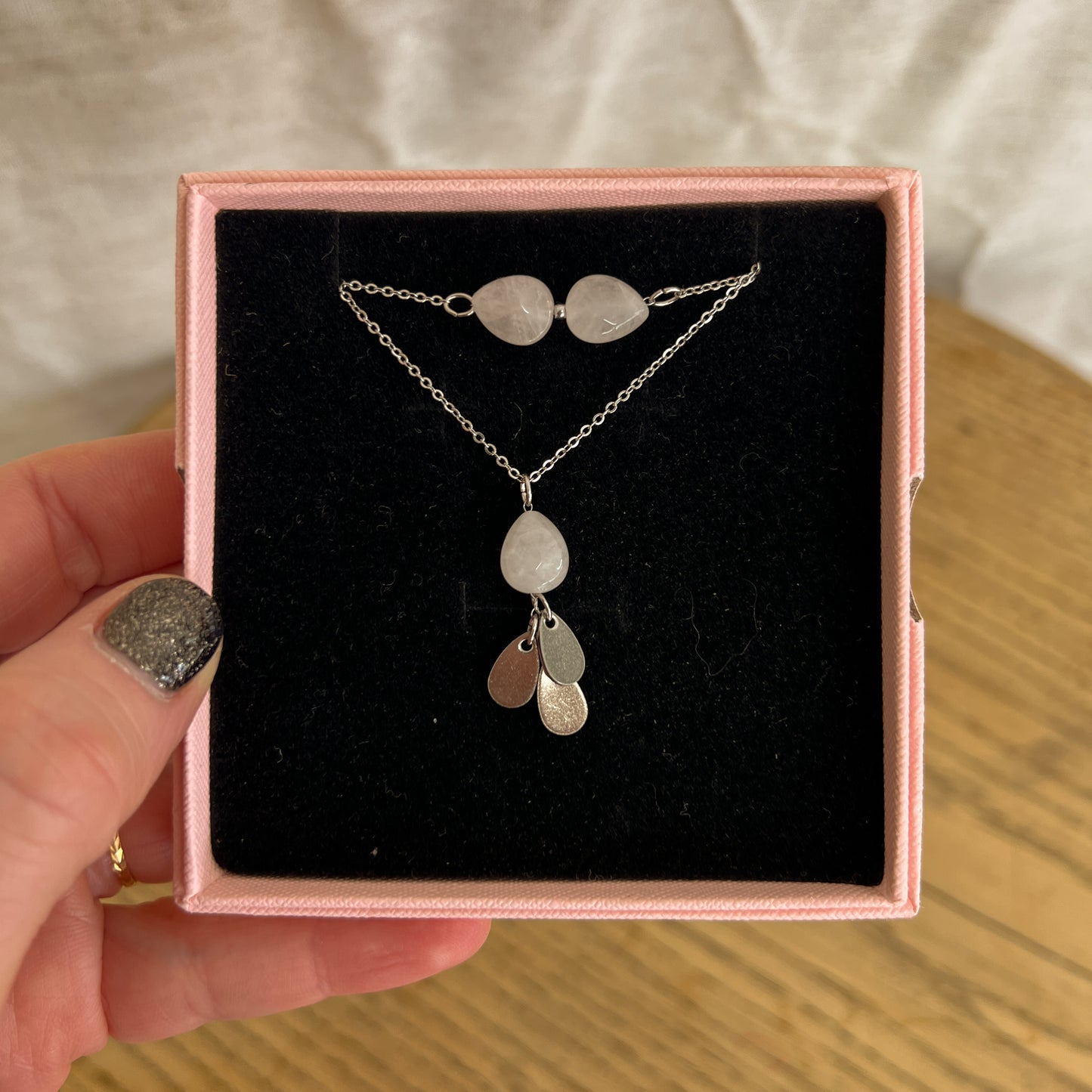 Collier Merveille pierre fine