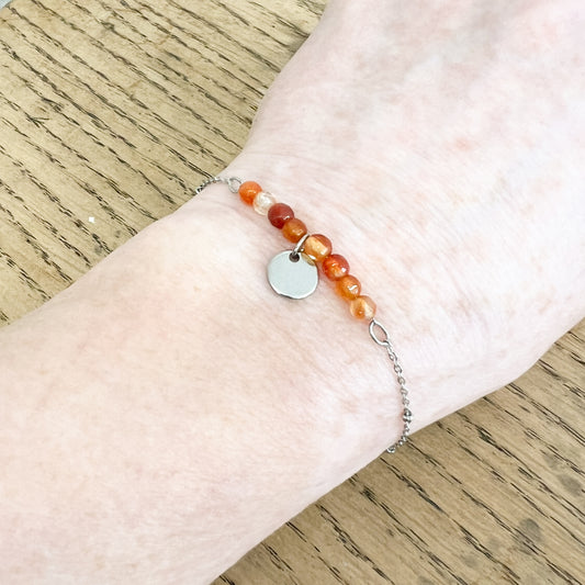 Argenté | Bracelet Butterfly