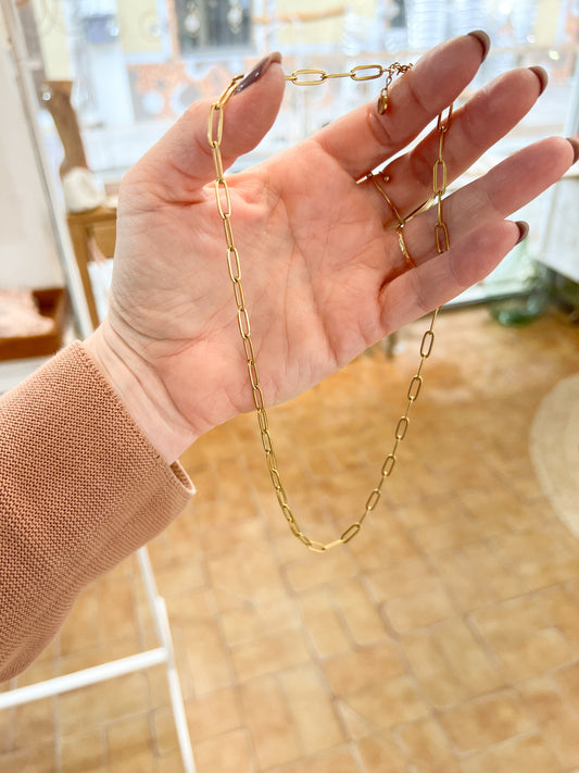 Unisex Gold Necklace - Jewelry Bar