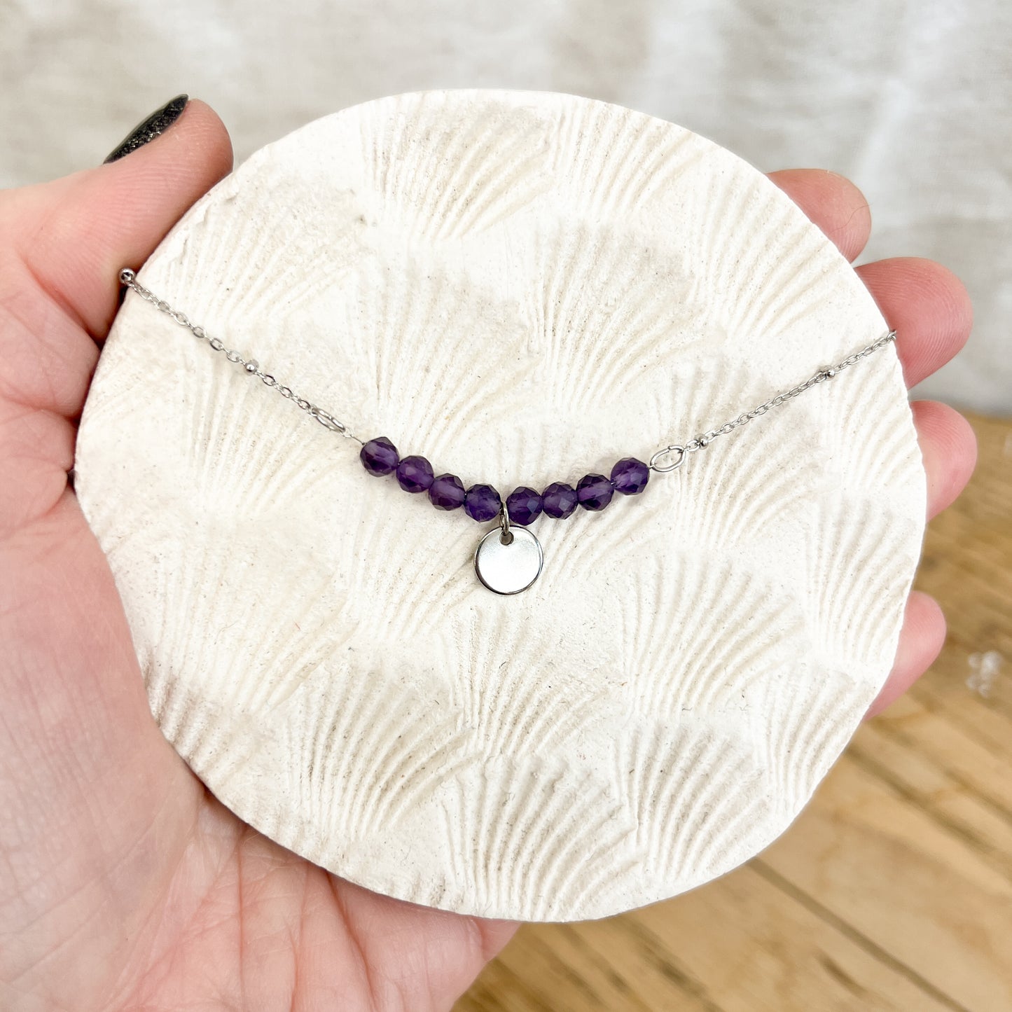 Argenté | Collier Butterfly