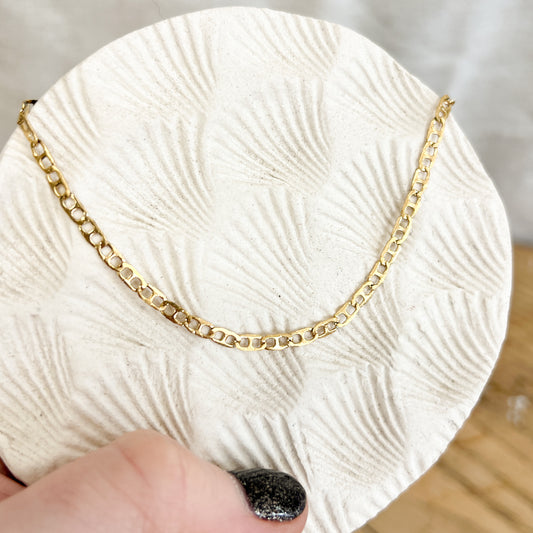 Chaînes et bracelets inox doré Bar à Bijoux