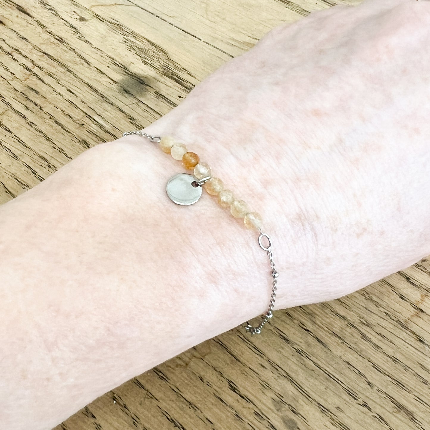 Argenté | Bracelet Butterfly