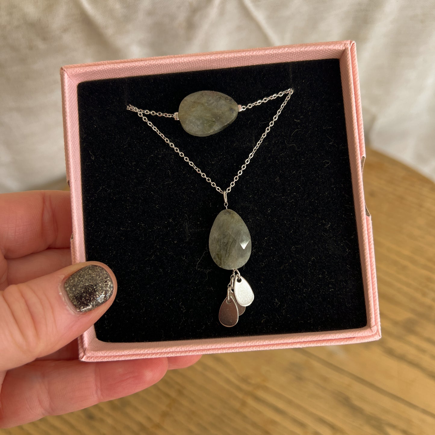 Collier Merveille pierre fine