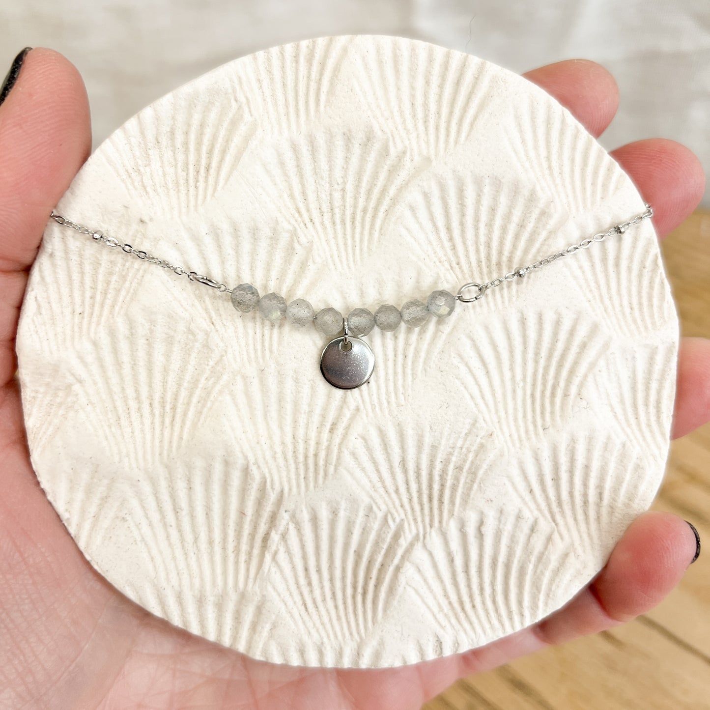 Argenté | Collier Butterfly
