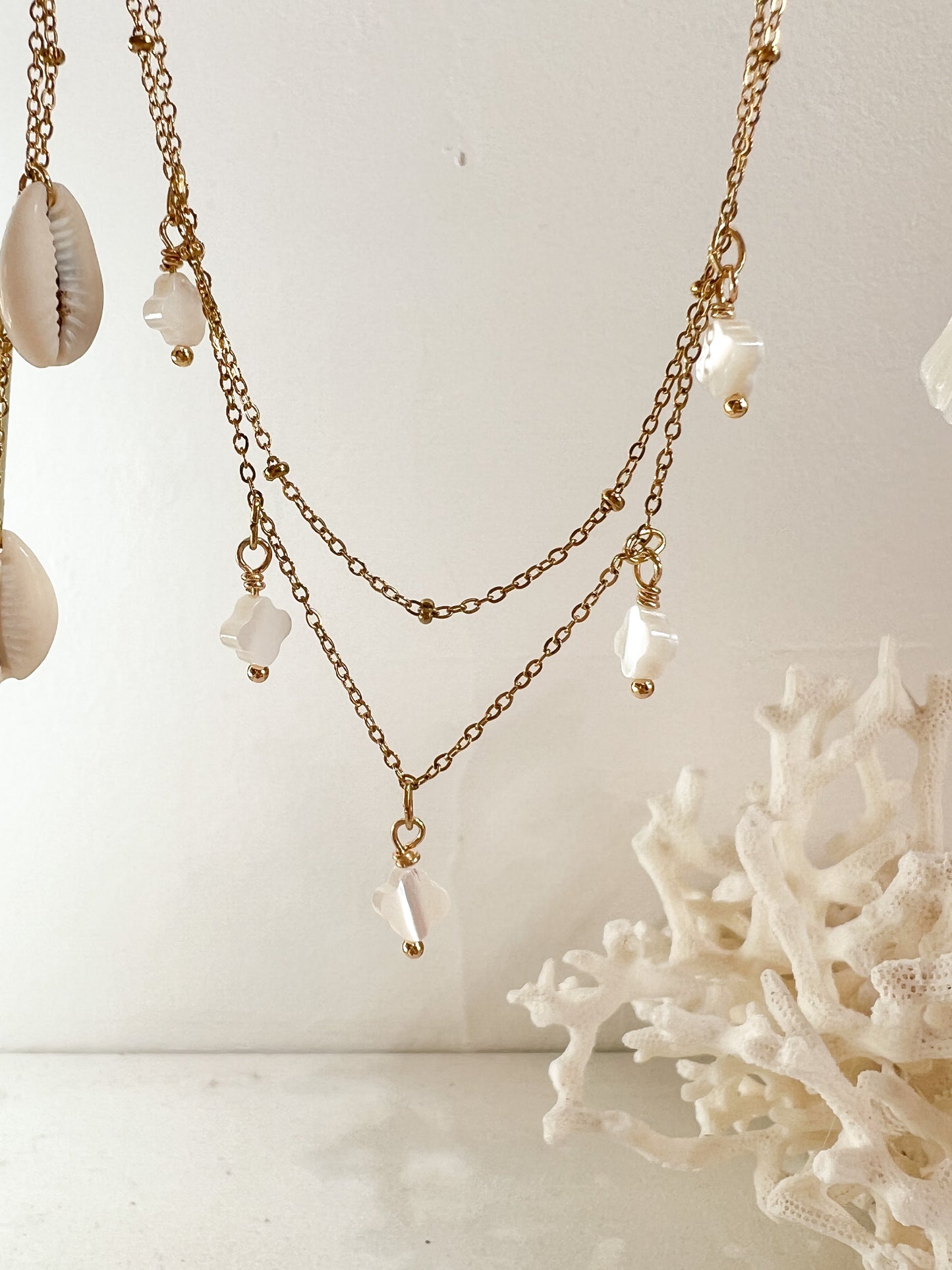 Collier multirang Morning