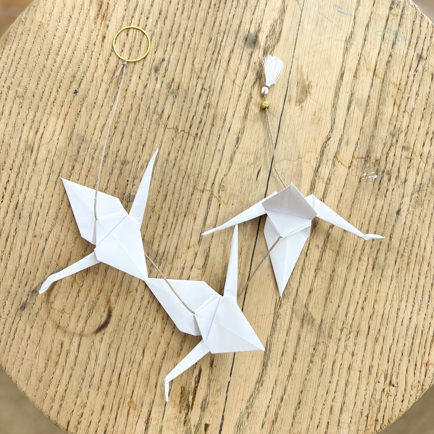 Guirlande Origami 3 oiseaux