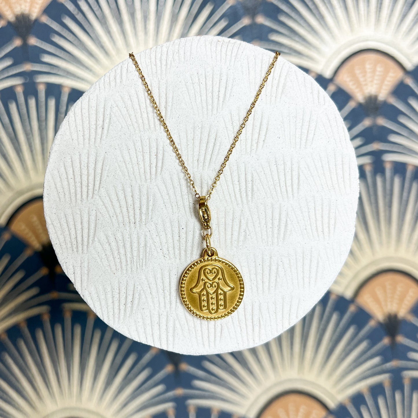 Collier Médaille Main de Fatma