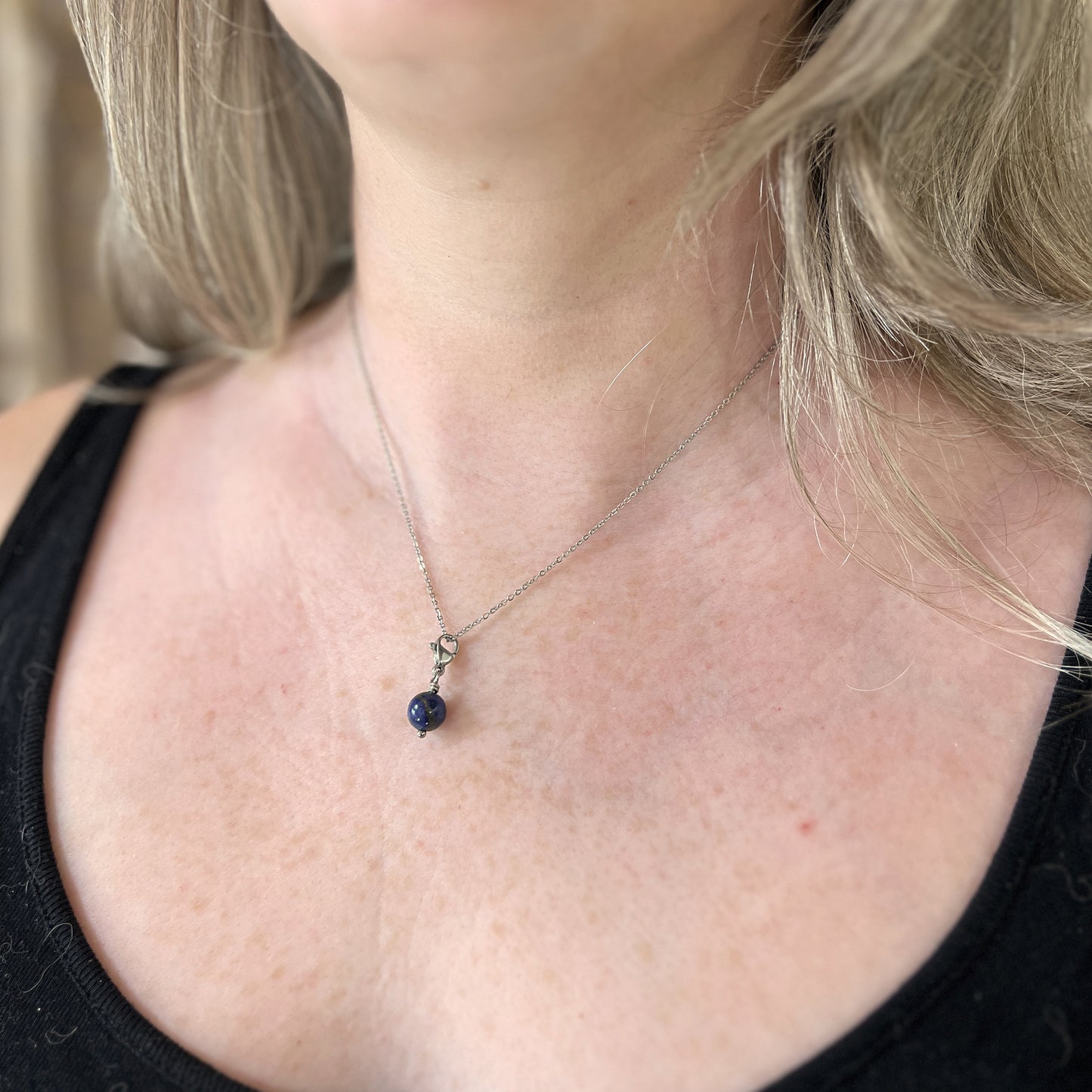 Collier simple argenté - Bar à Bijoux