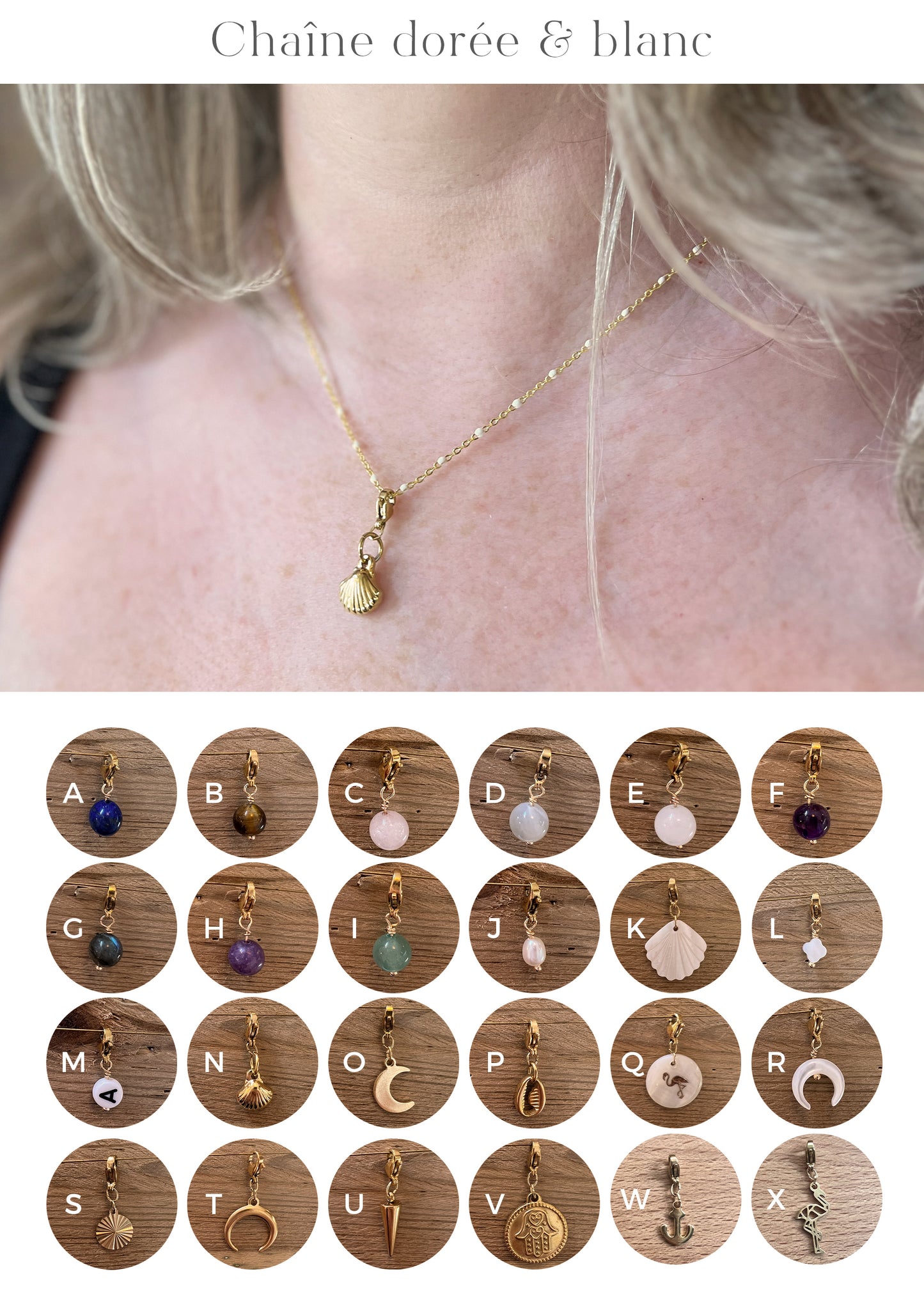 Collier simple doré - Bar à Bijoux
