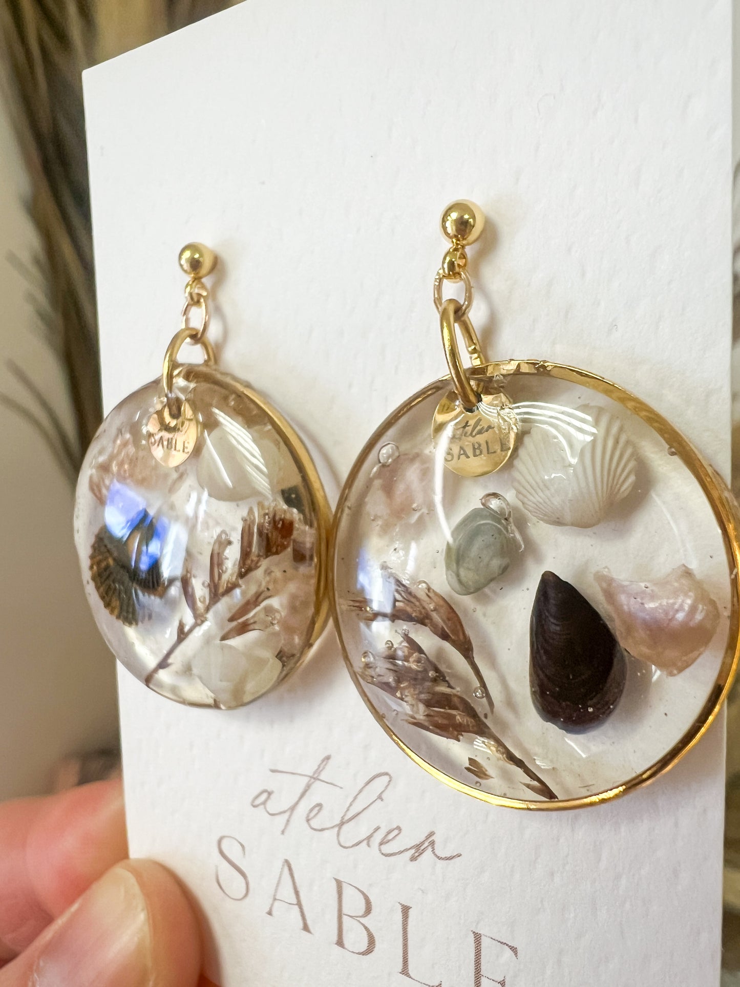 Boucles d'oreilles Palavas