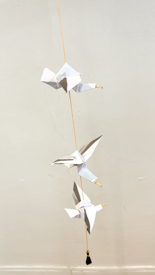 Guirlande Origami Goéland