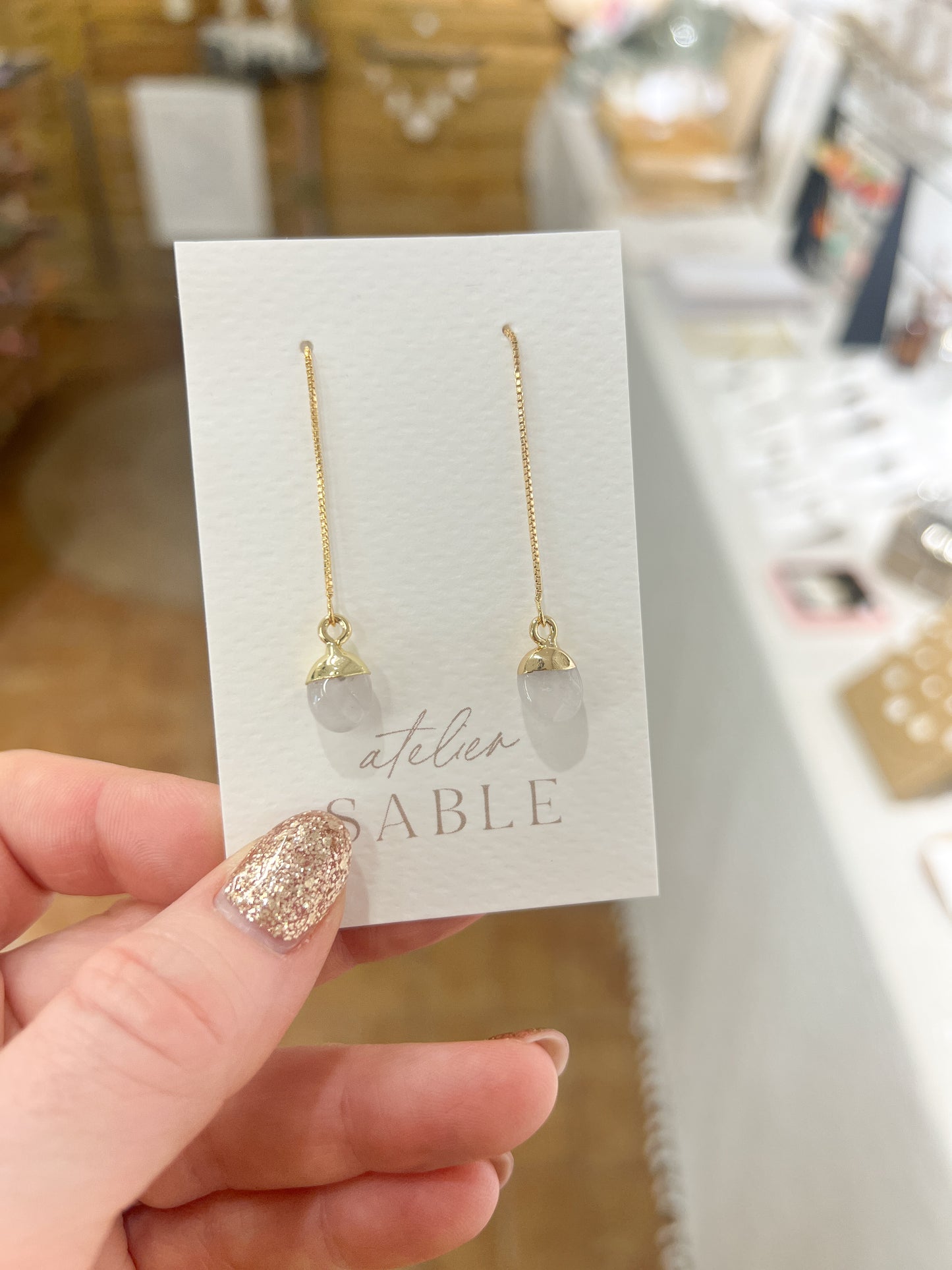 Boucles d'oreilles gouttes Maisie
