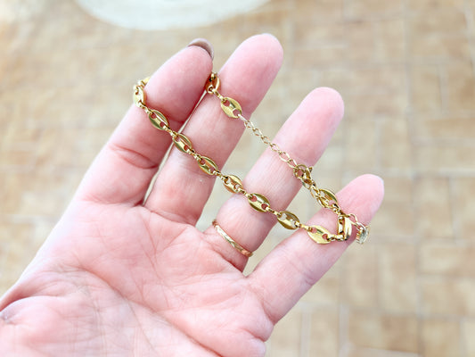 Bracelet doré unisexe - Bar à Bijoux