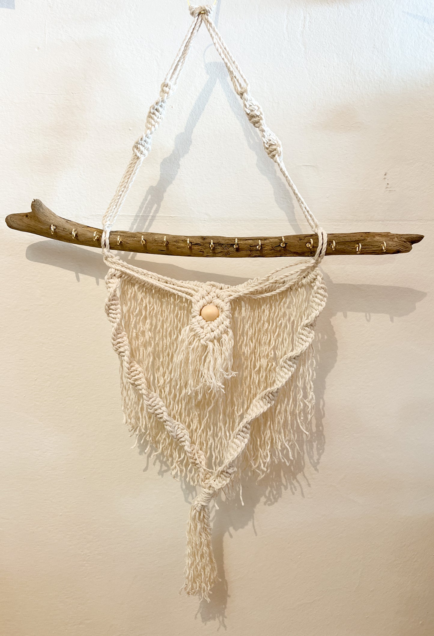 Porte Bijoux en Macramé