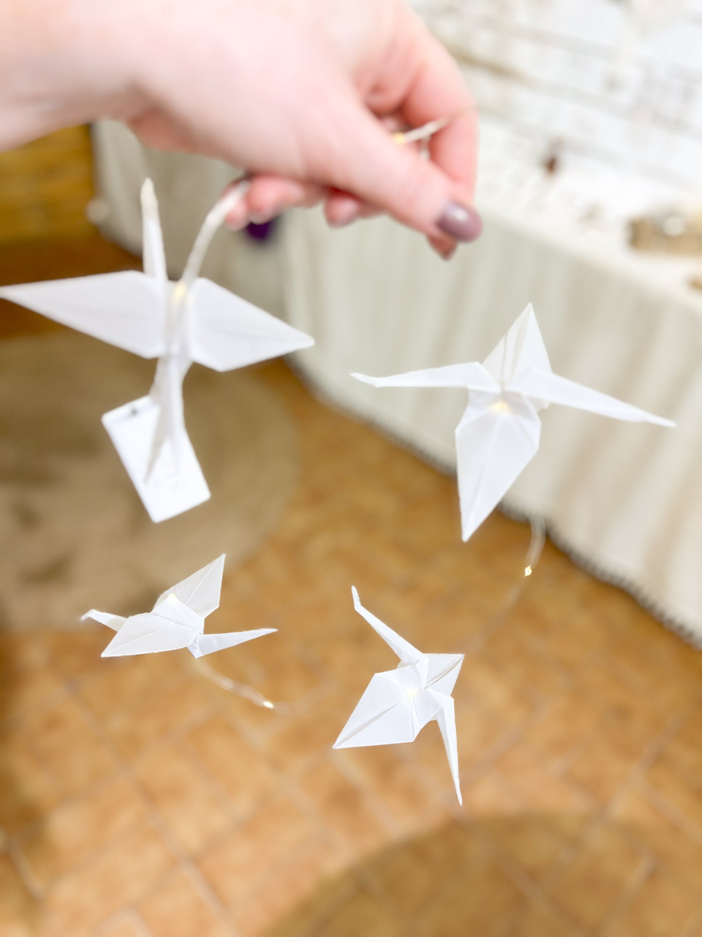 Guirlande Lumineuse Origami