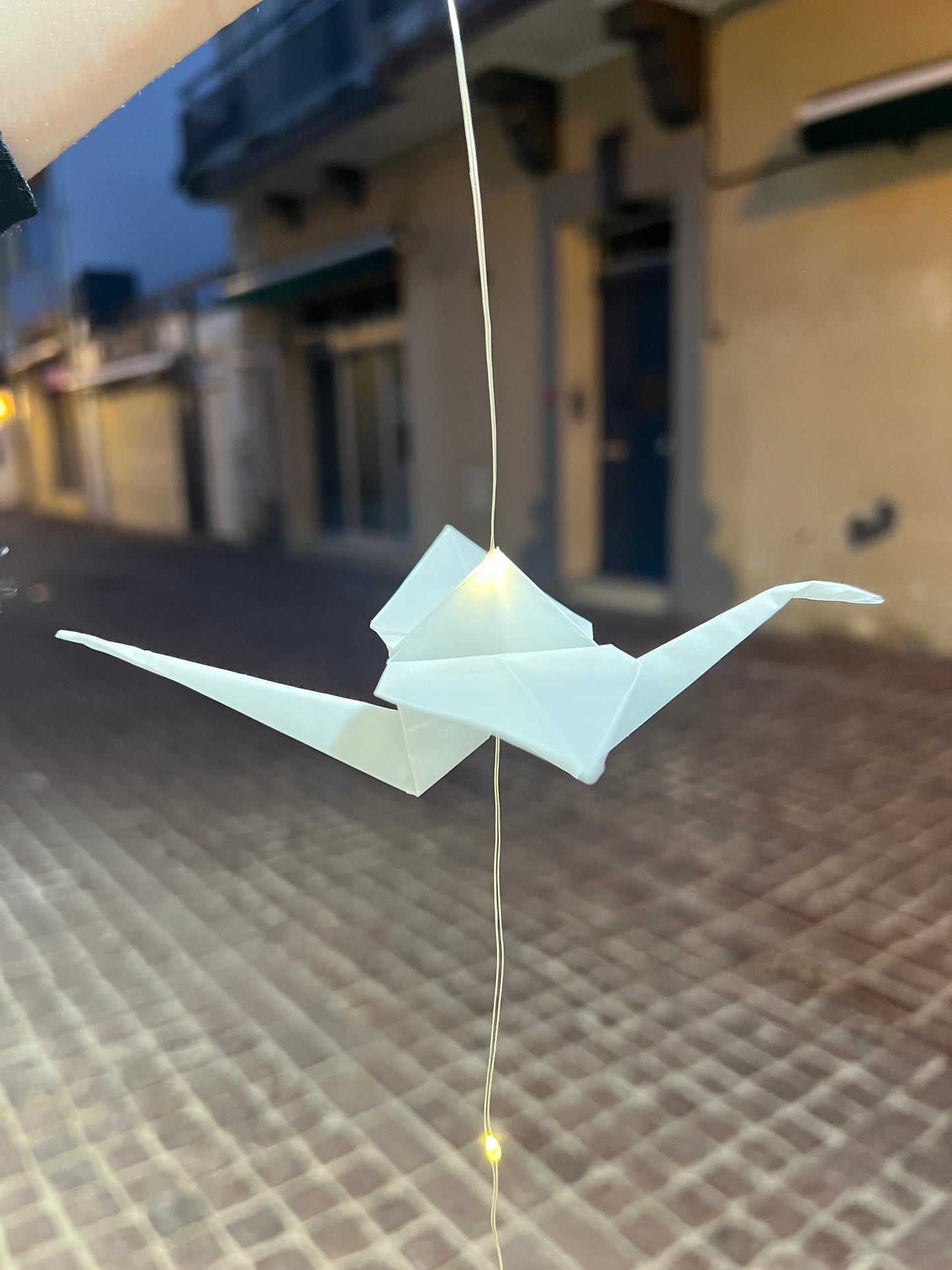 Guirlande Lumineuse Origami