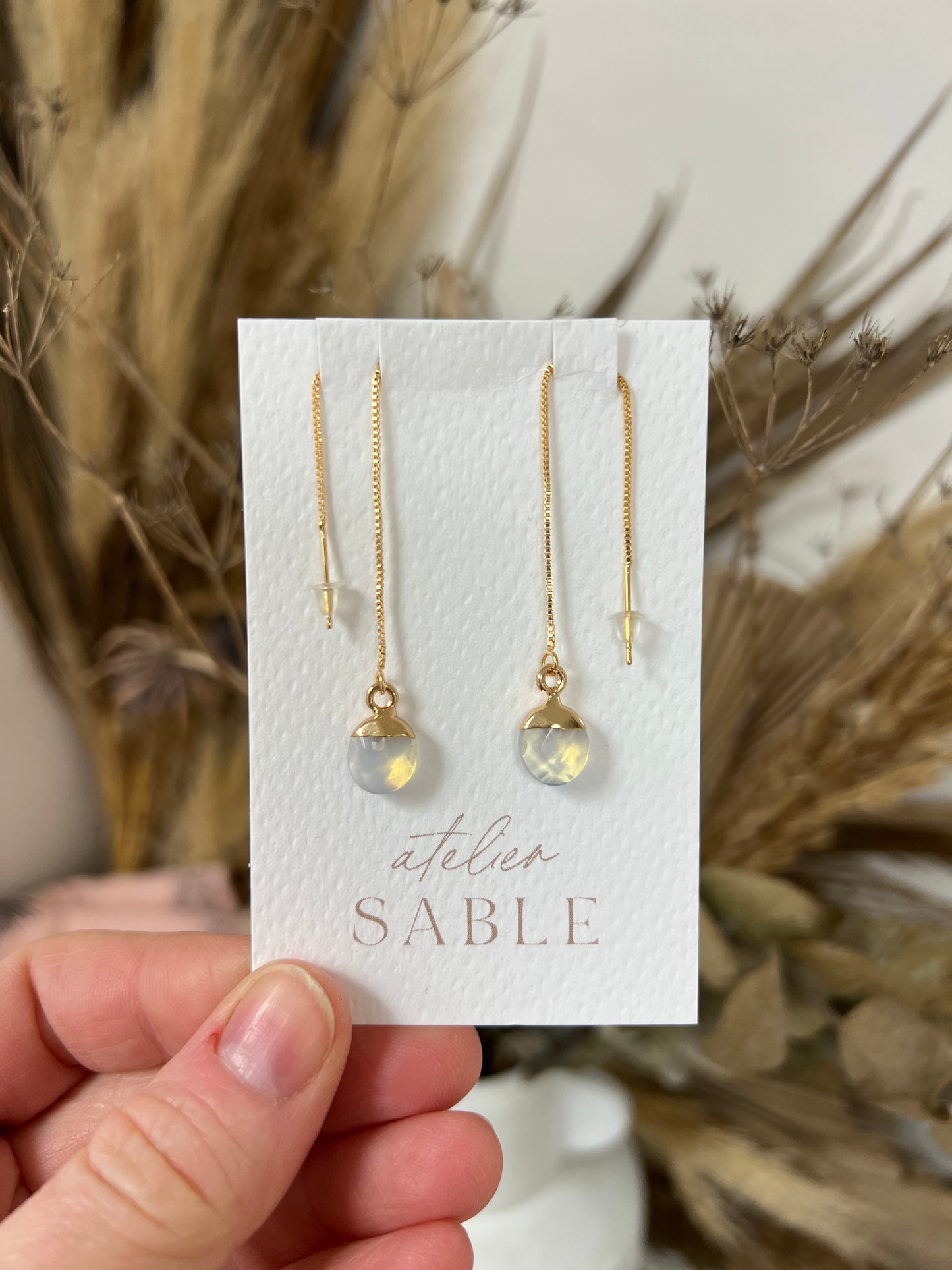 Boucles d'oreilles gouttes Maisie