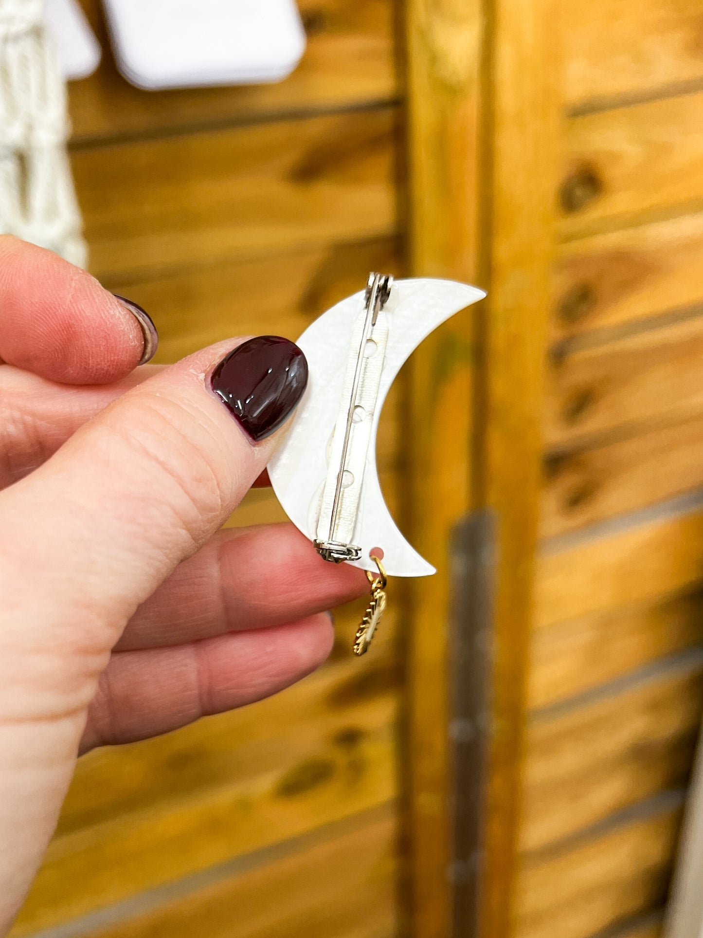 Luna Mother-of-Pearl Brooch