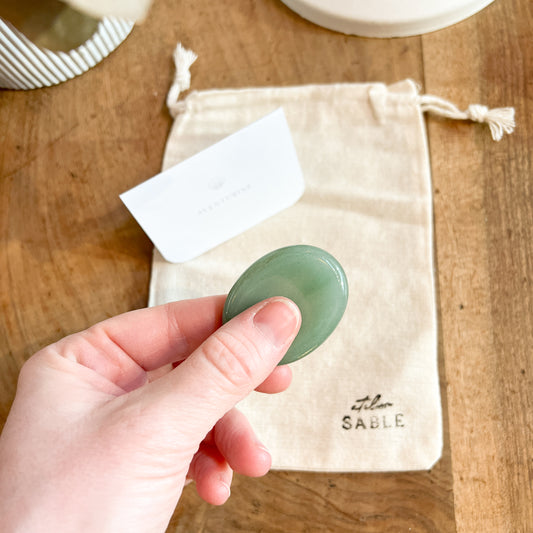 Aventurine | Pierre Fine "Anti-stress" | Worry Stone