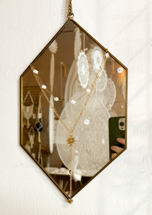 Collier Astrologue forme «lasso»