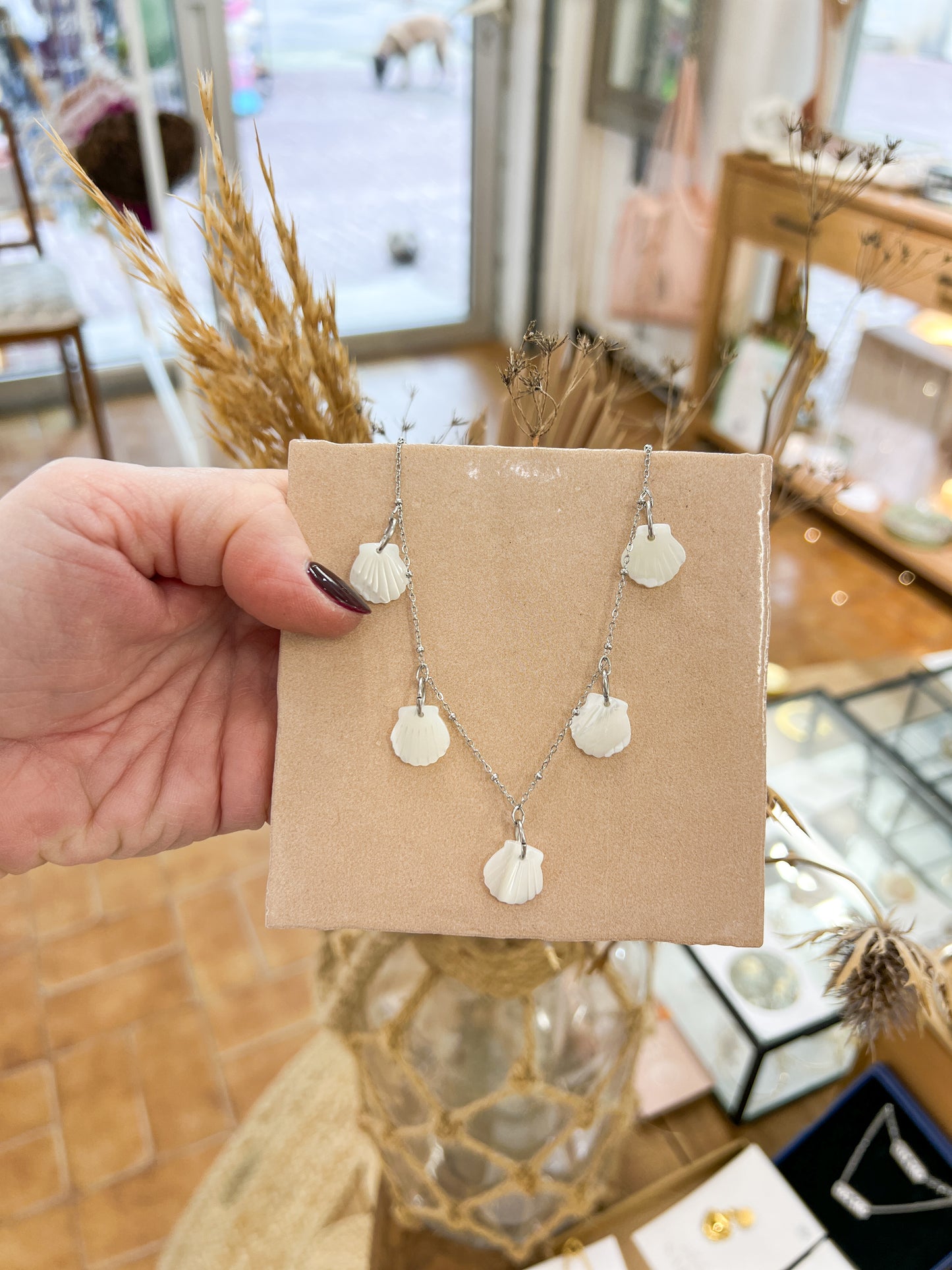 Argenté | Bracelet de cheville Morning