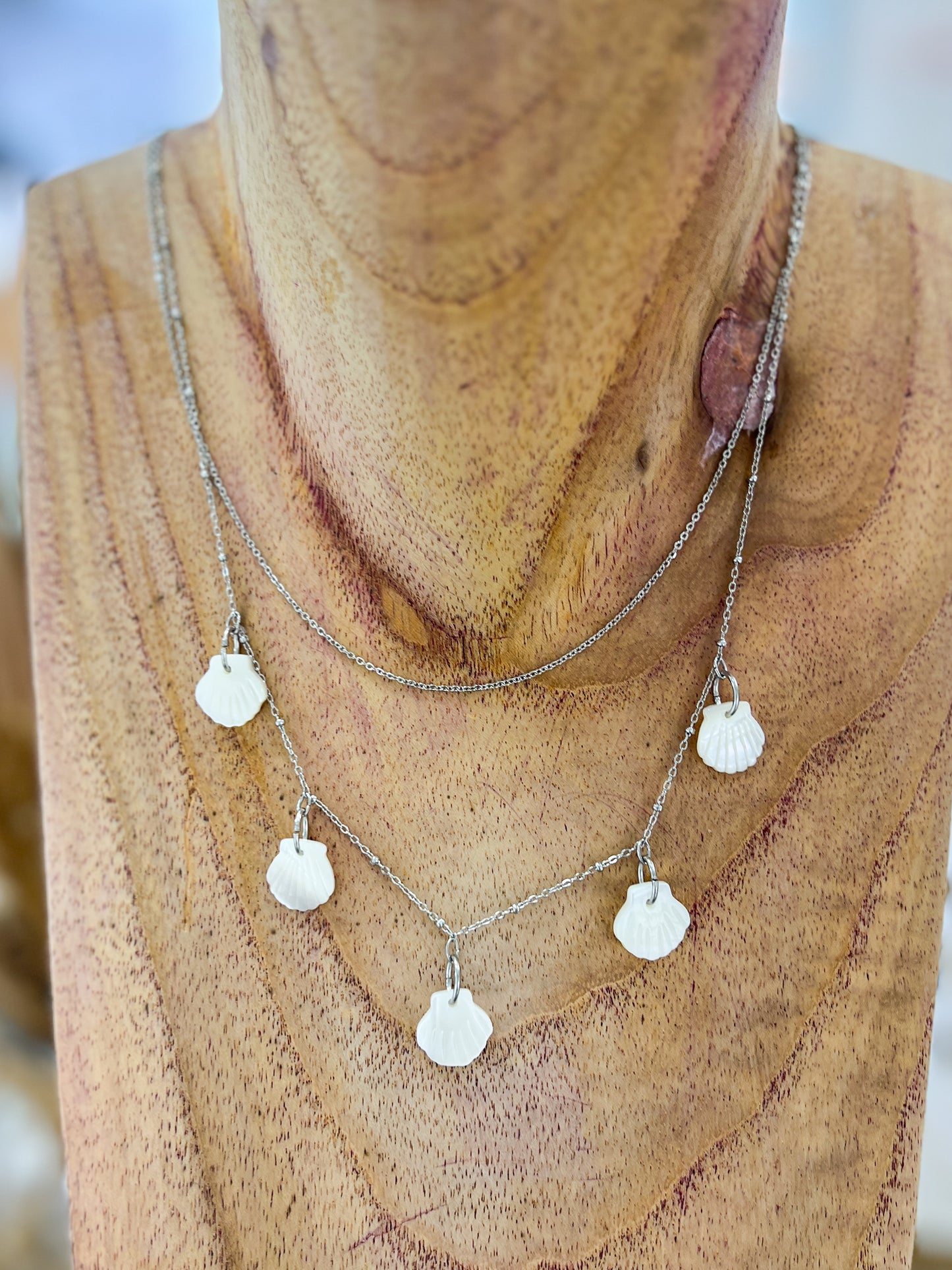 Argenté | Collier multirang Morning