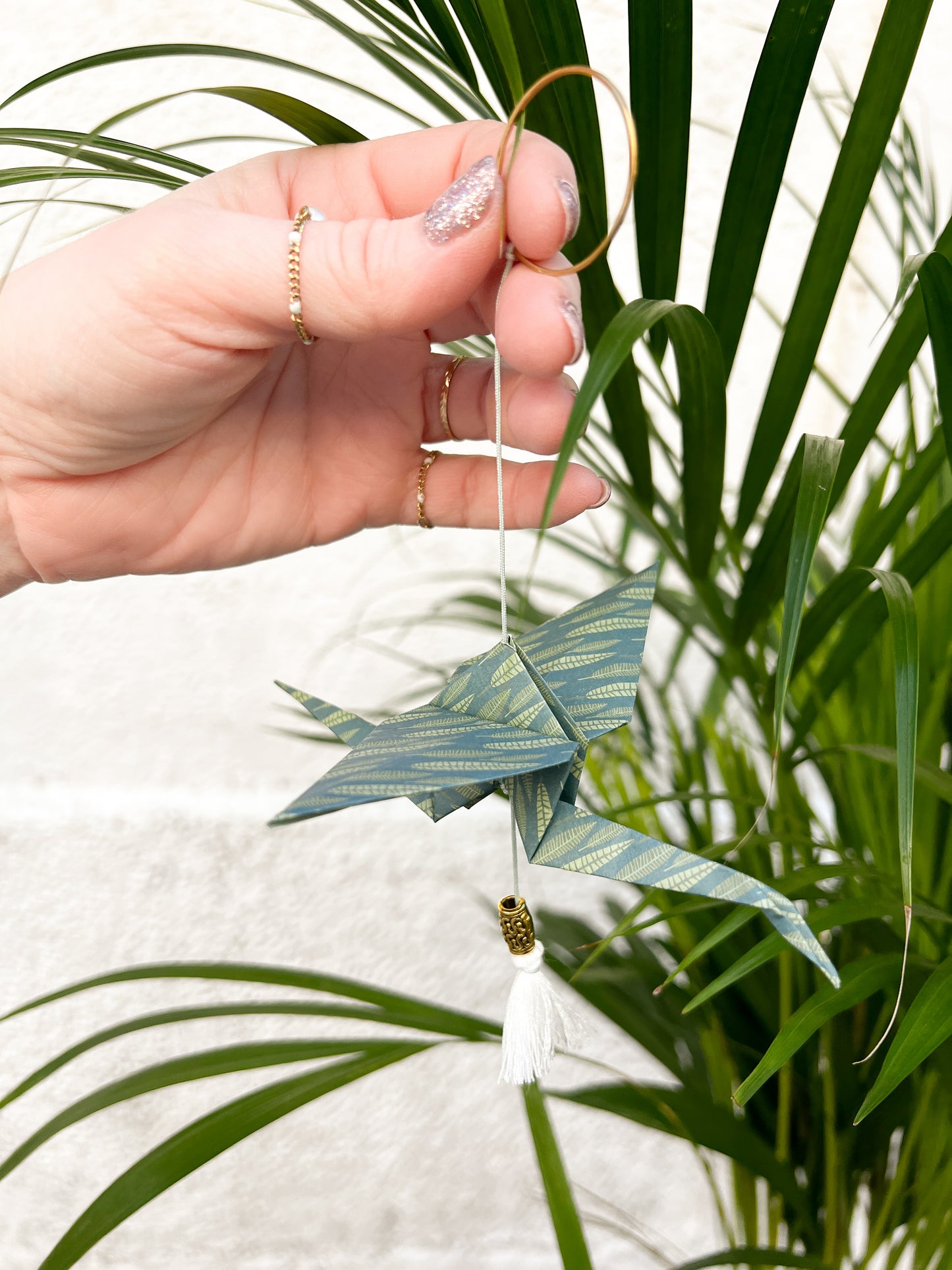 Suspension Origami 1 oiseau