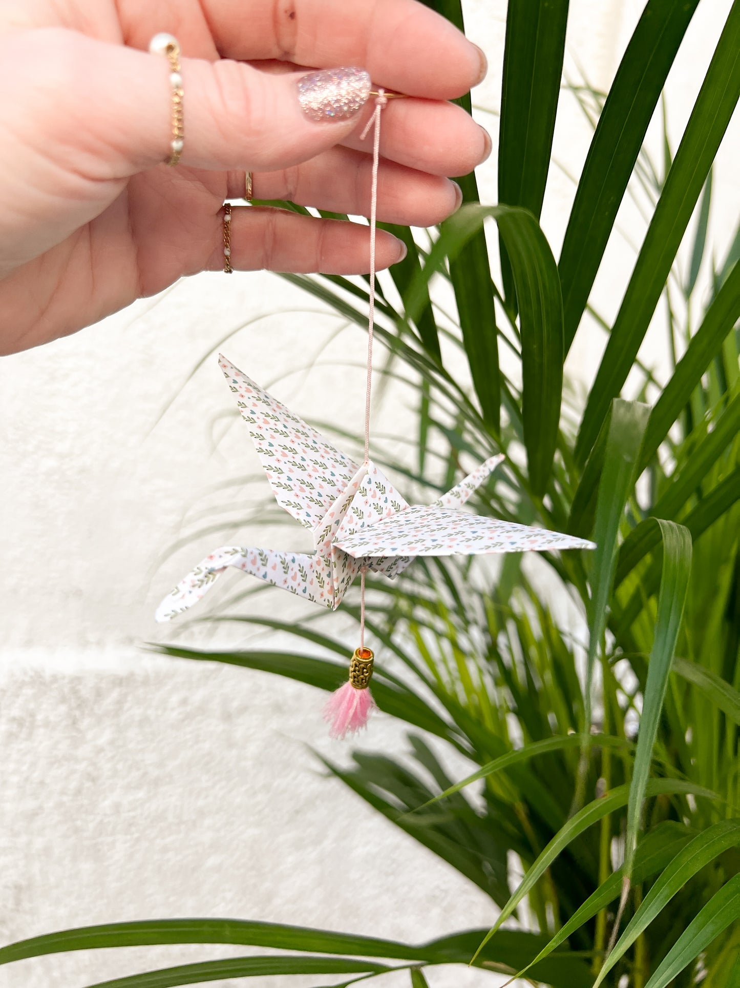 Suspension Origami 1 oiseau