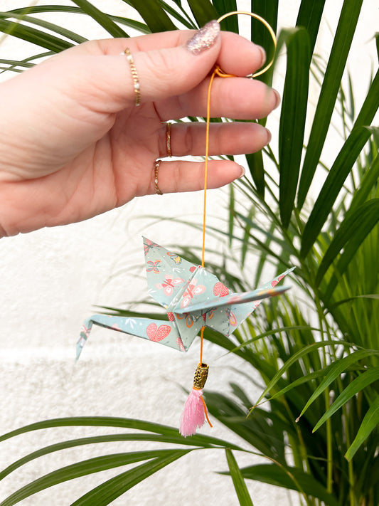 Suspension Origami 1 oiseau