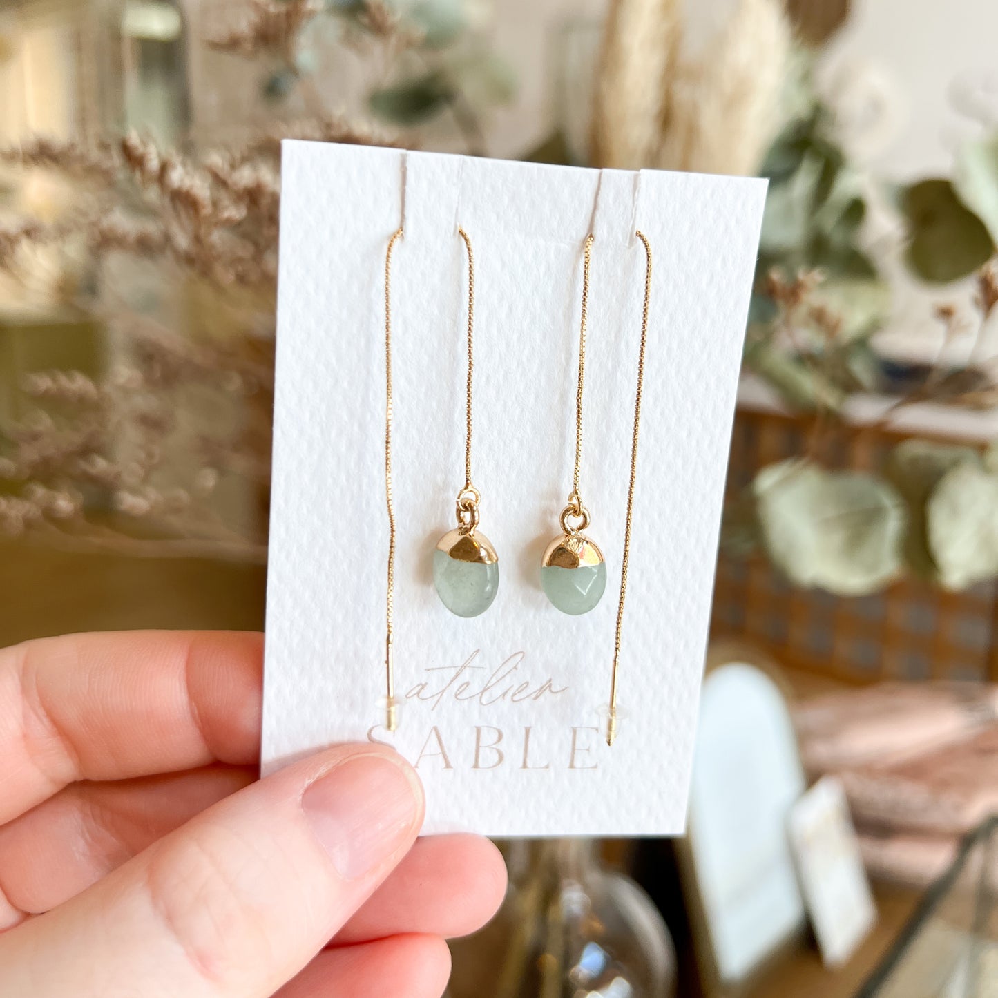 Boucles d'oreilles gouttes Maisie