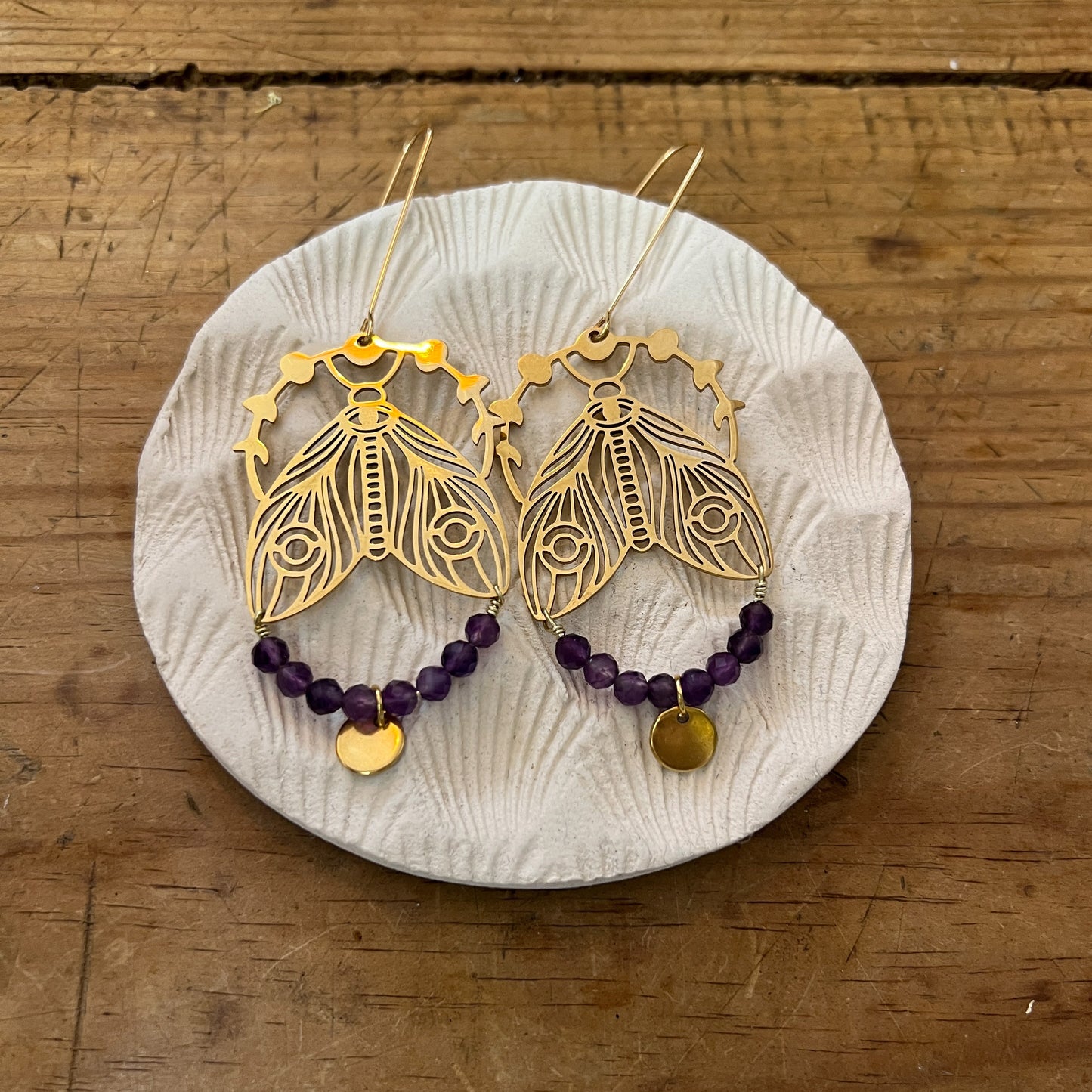 Boucles d'oreilles Butterfly