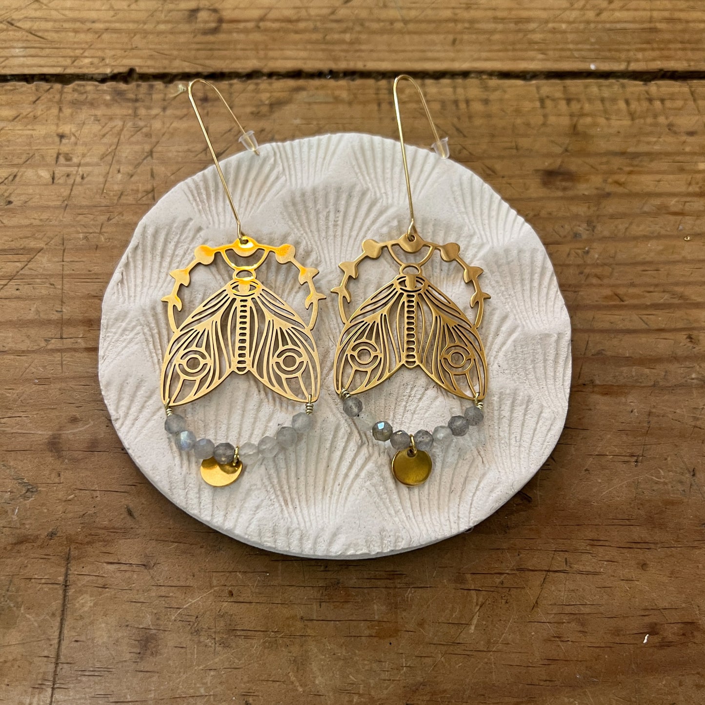 Boucles d'oreilles Butterfly