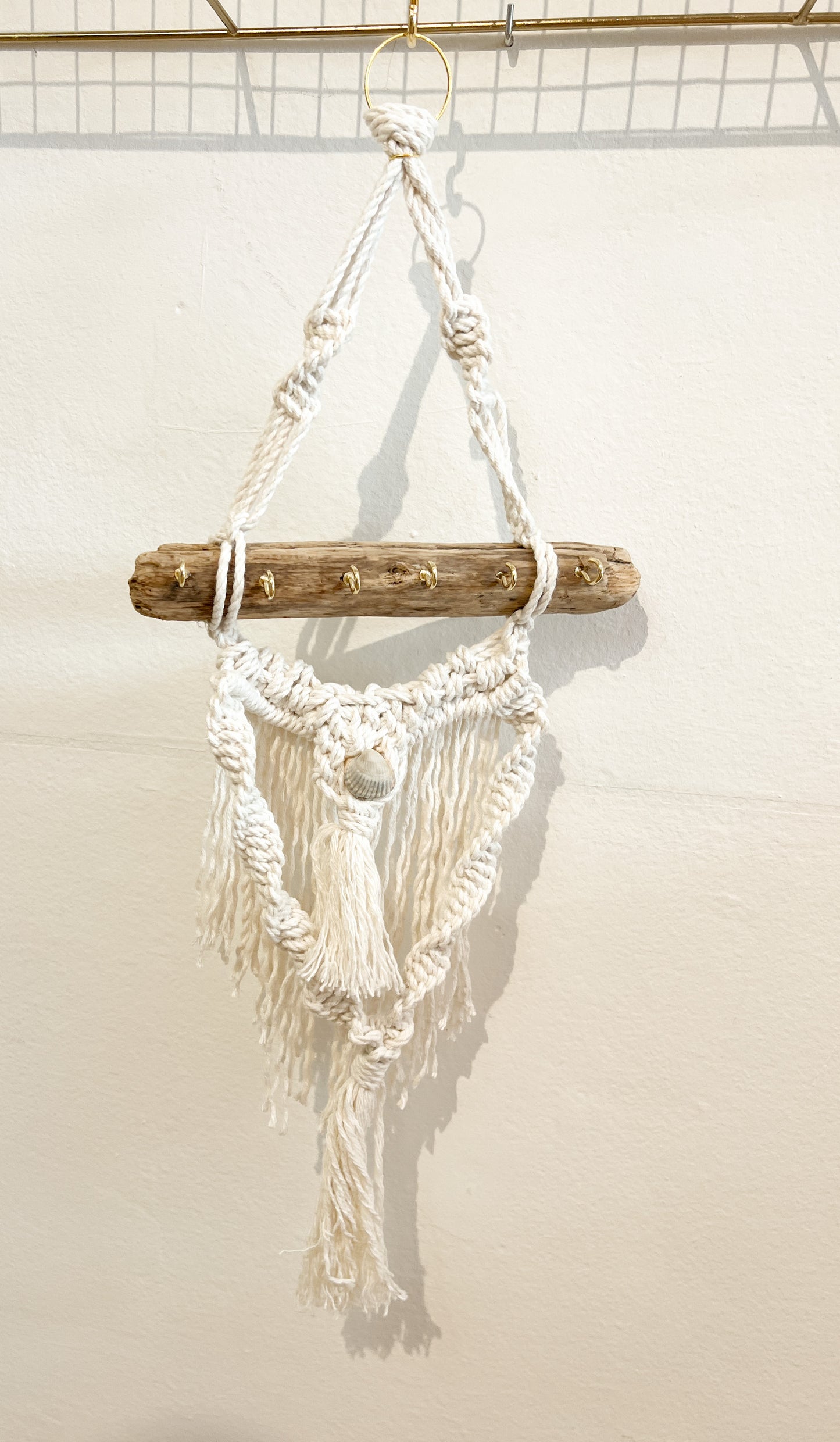 Porte Bijoux en Macramé