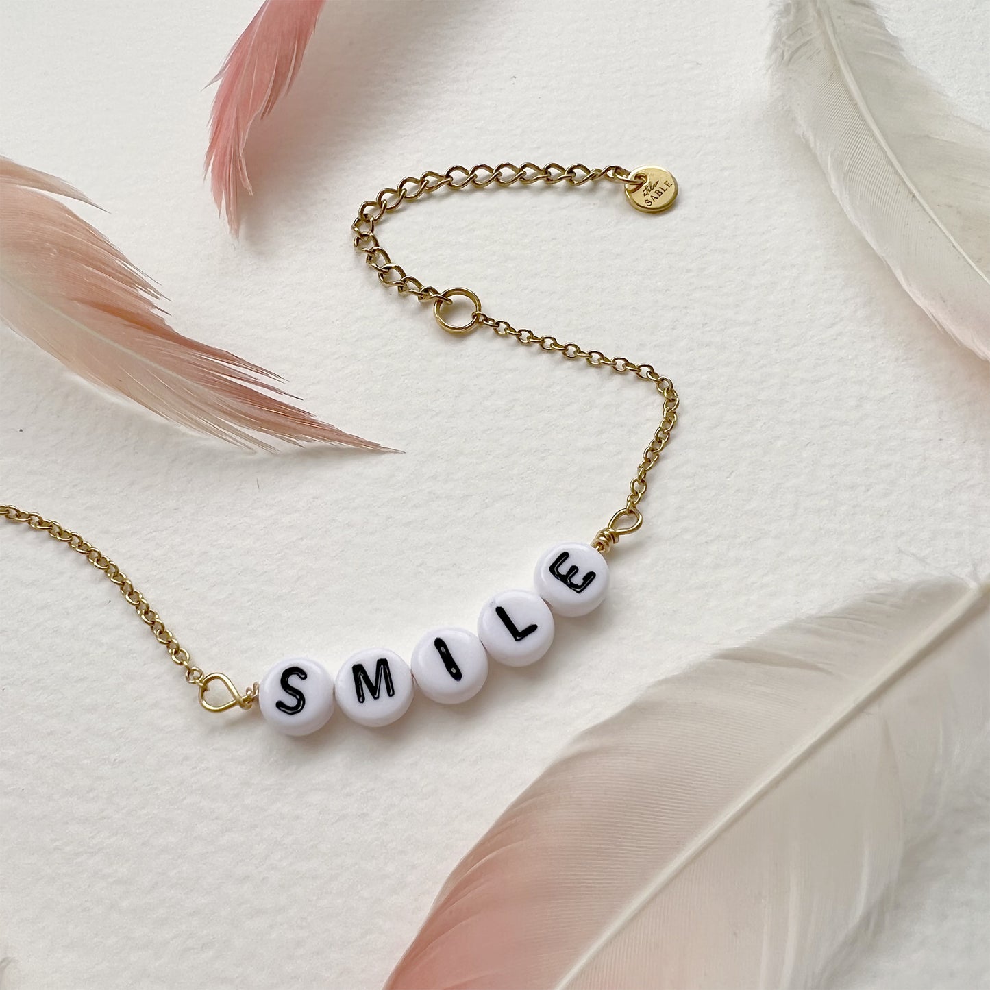 Smile bracelet (customizable)