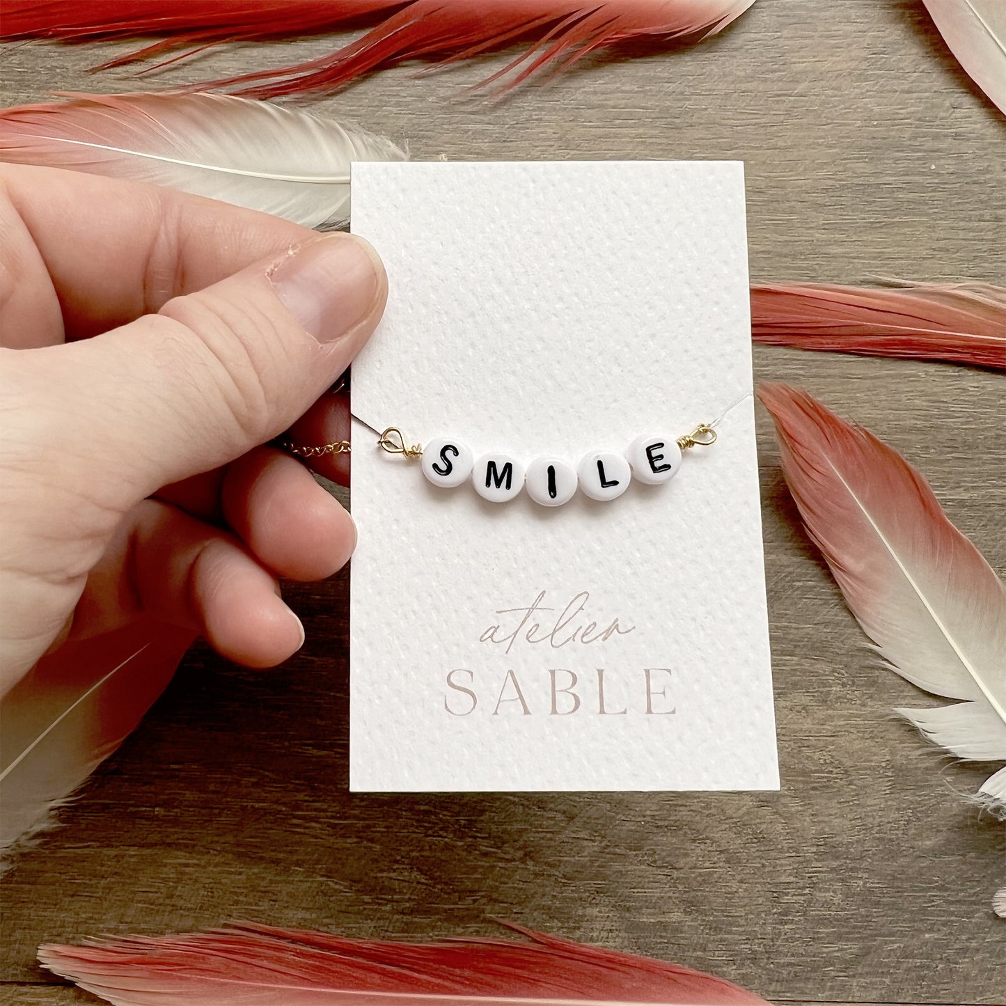 Smile bracelet (customizable)