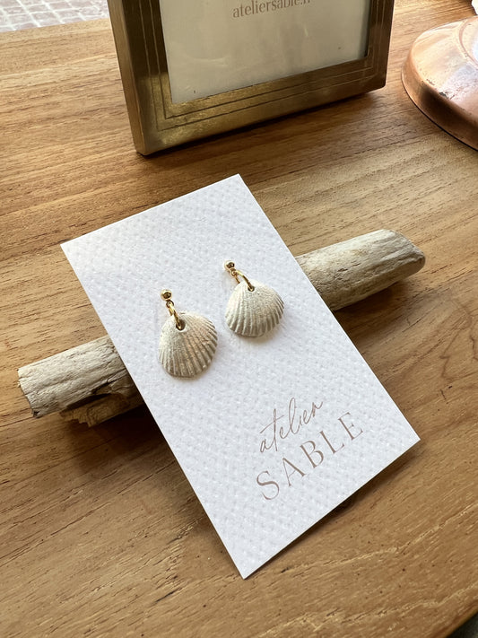 Boucles d'oreilles Céramique Ondine