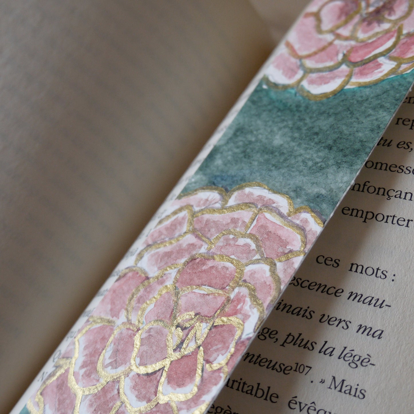 Watercolor Bookmark