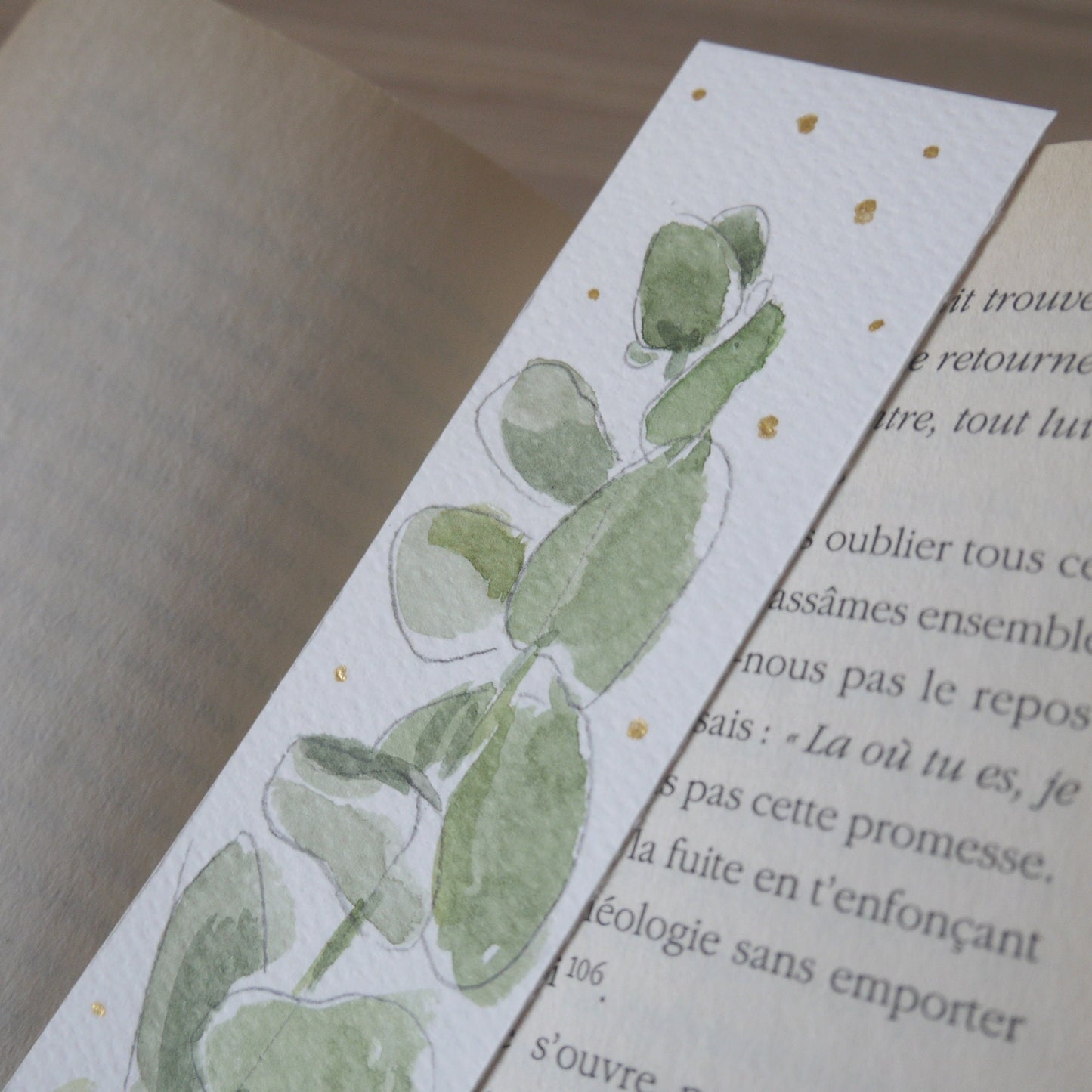 Watercolor Bookmark