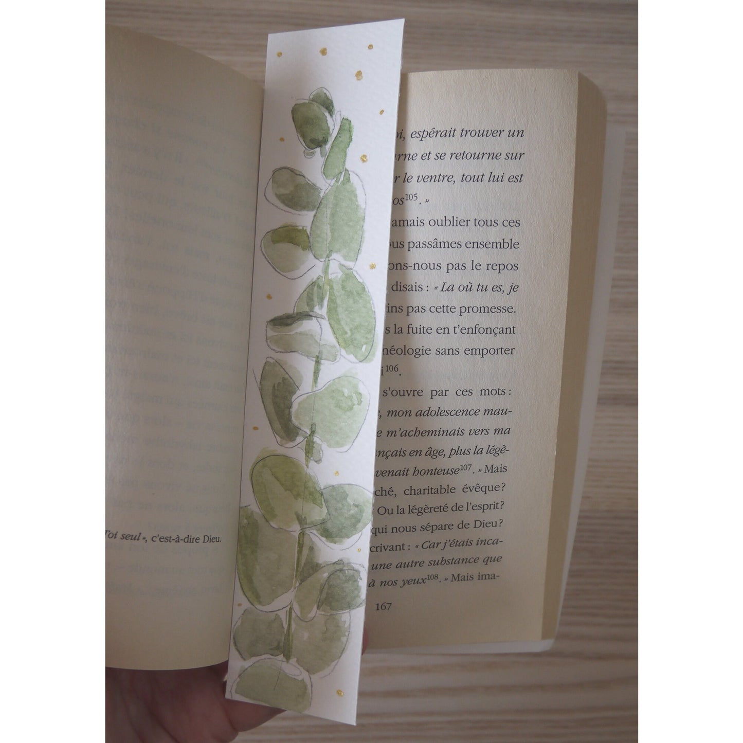 Watercolor Bookmark