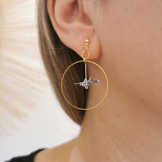 Lisboa origami earrings