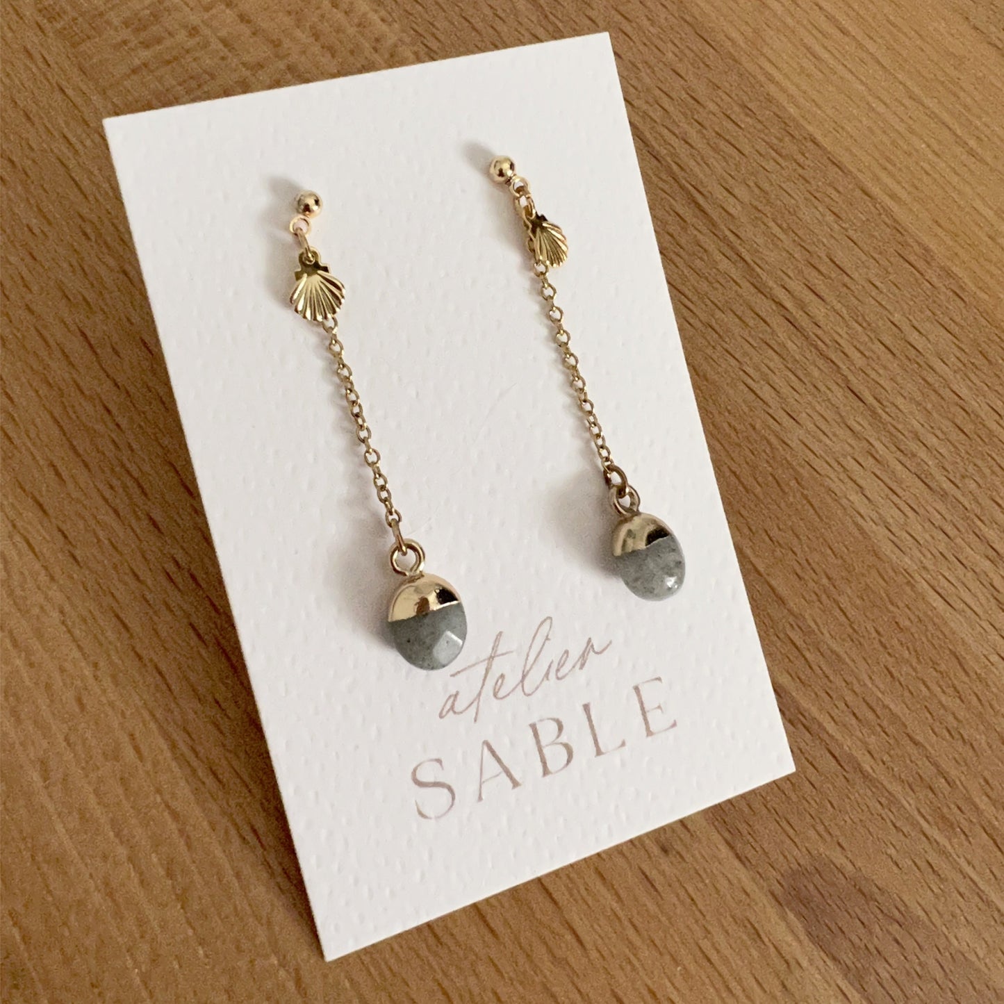 Boucles d'oreilles gouttes Maisie