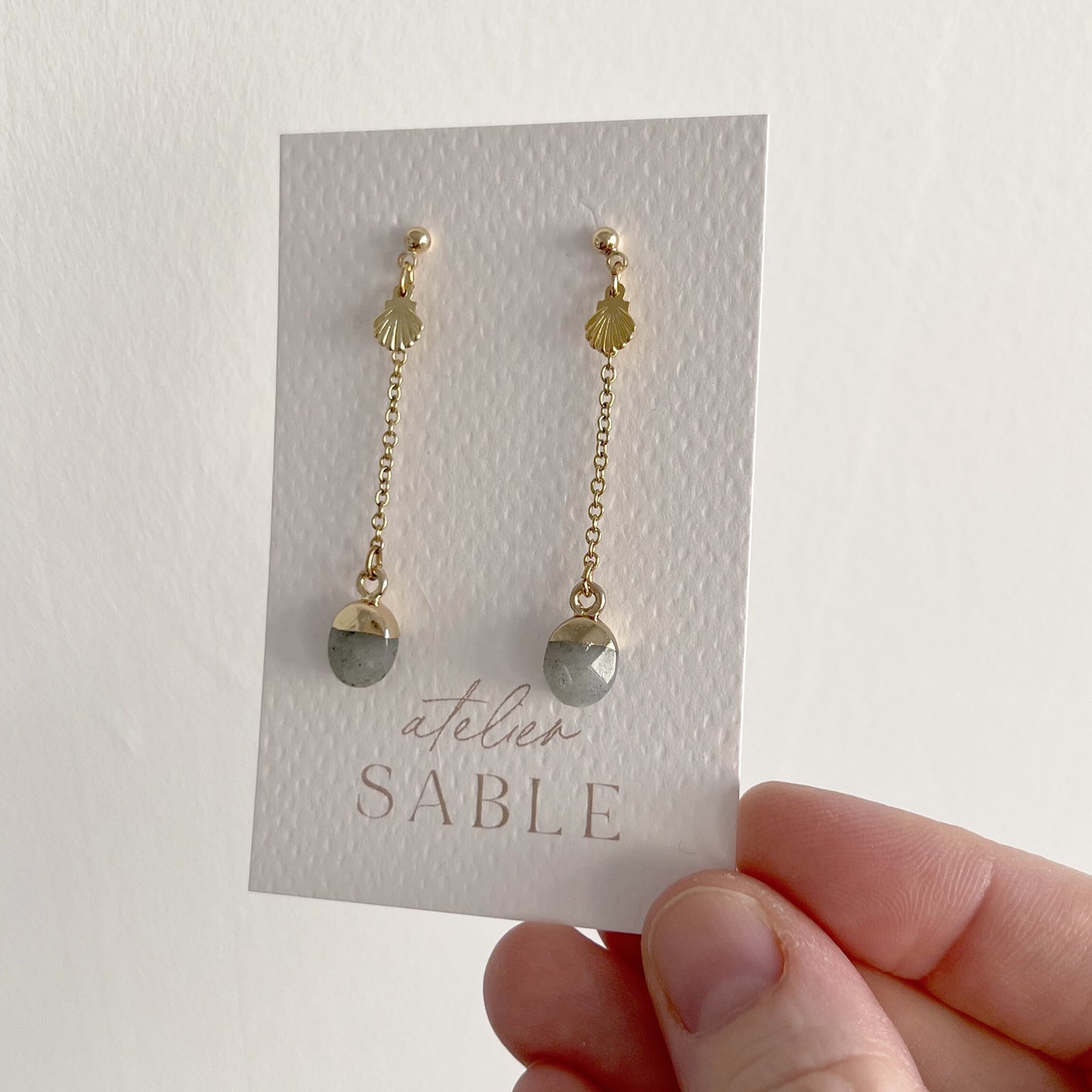 Boucles d'oreilles gouttes Maisie