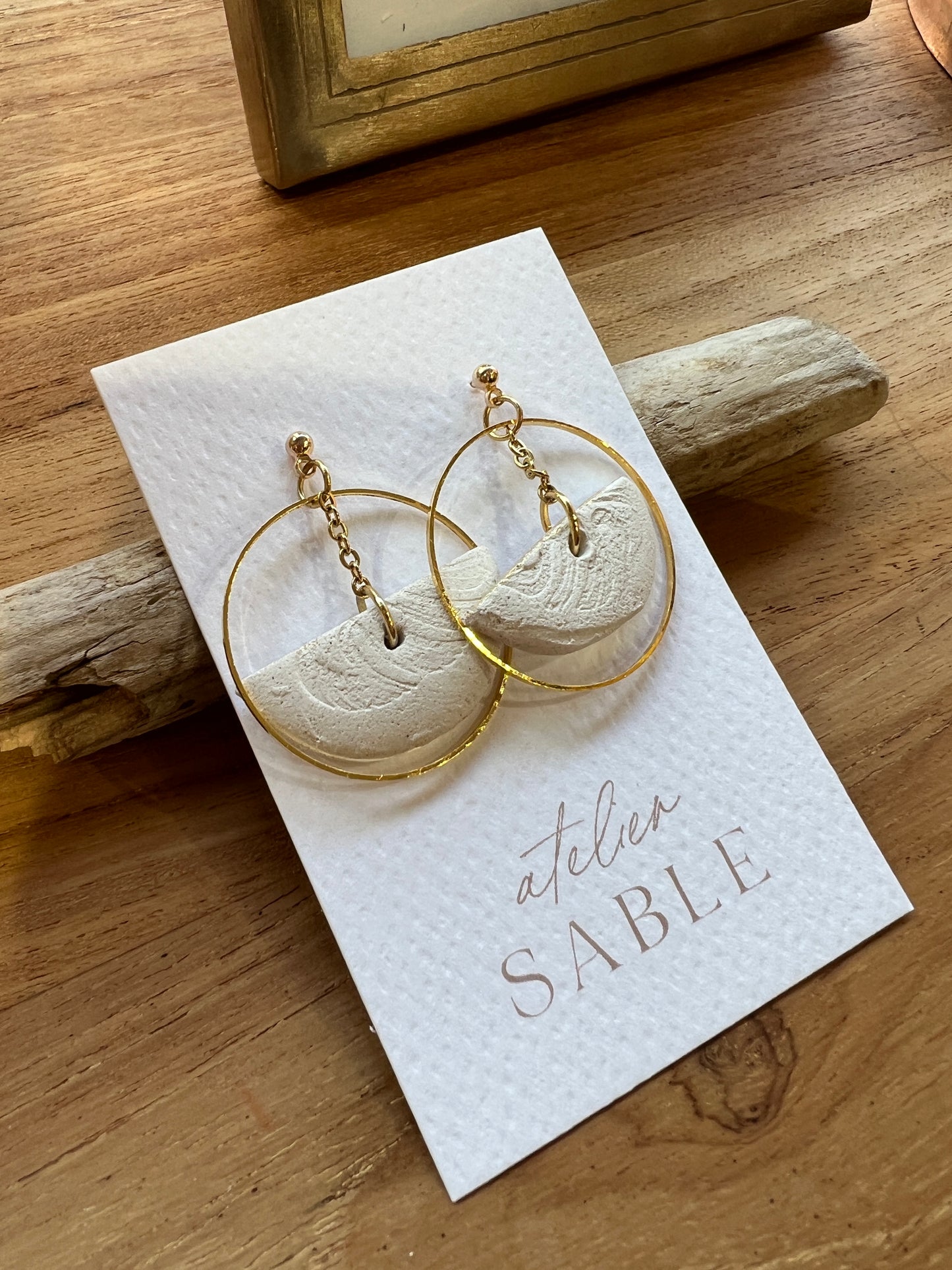 Boucles d'oreilles Céramique Lise