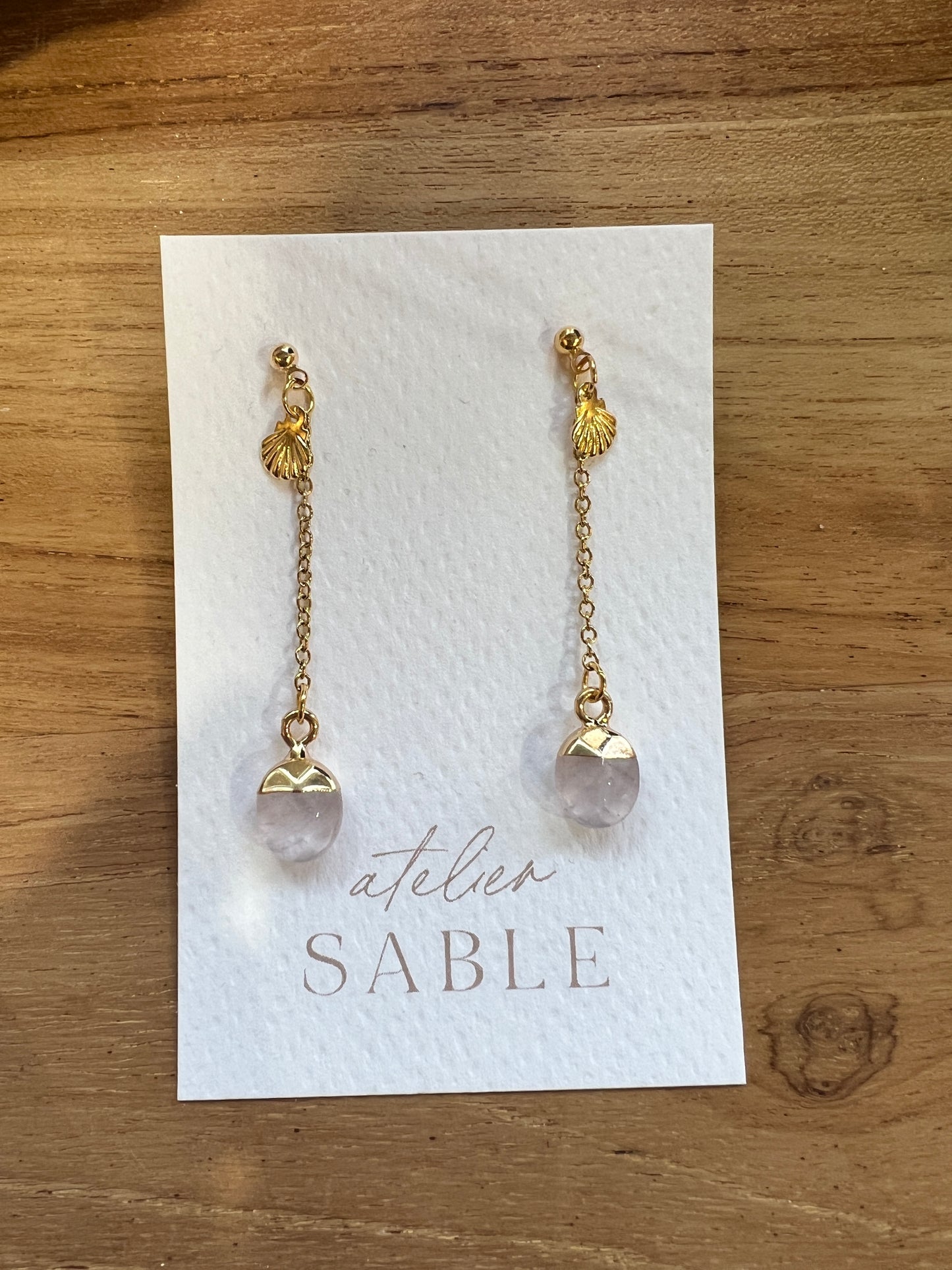 Boucles d'oreilles gouttes Maisie