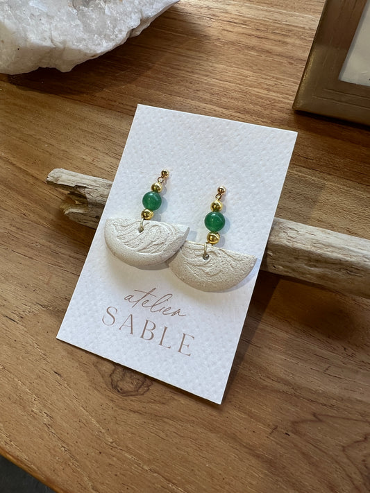 Boucles d'oreilles Céramique Julie