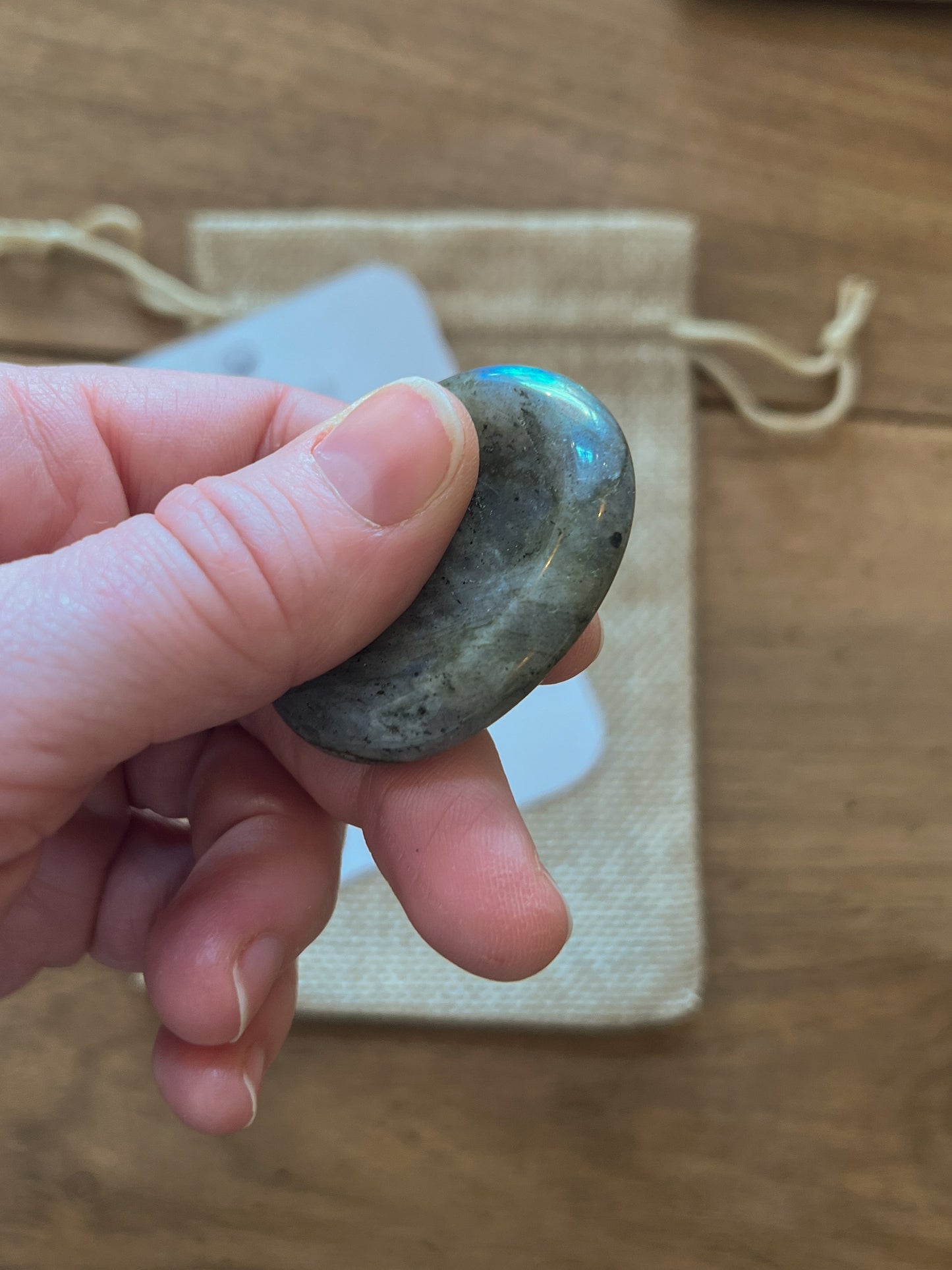 Labradorite Worry Stone