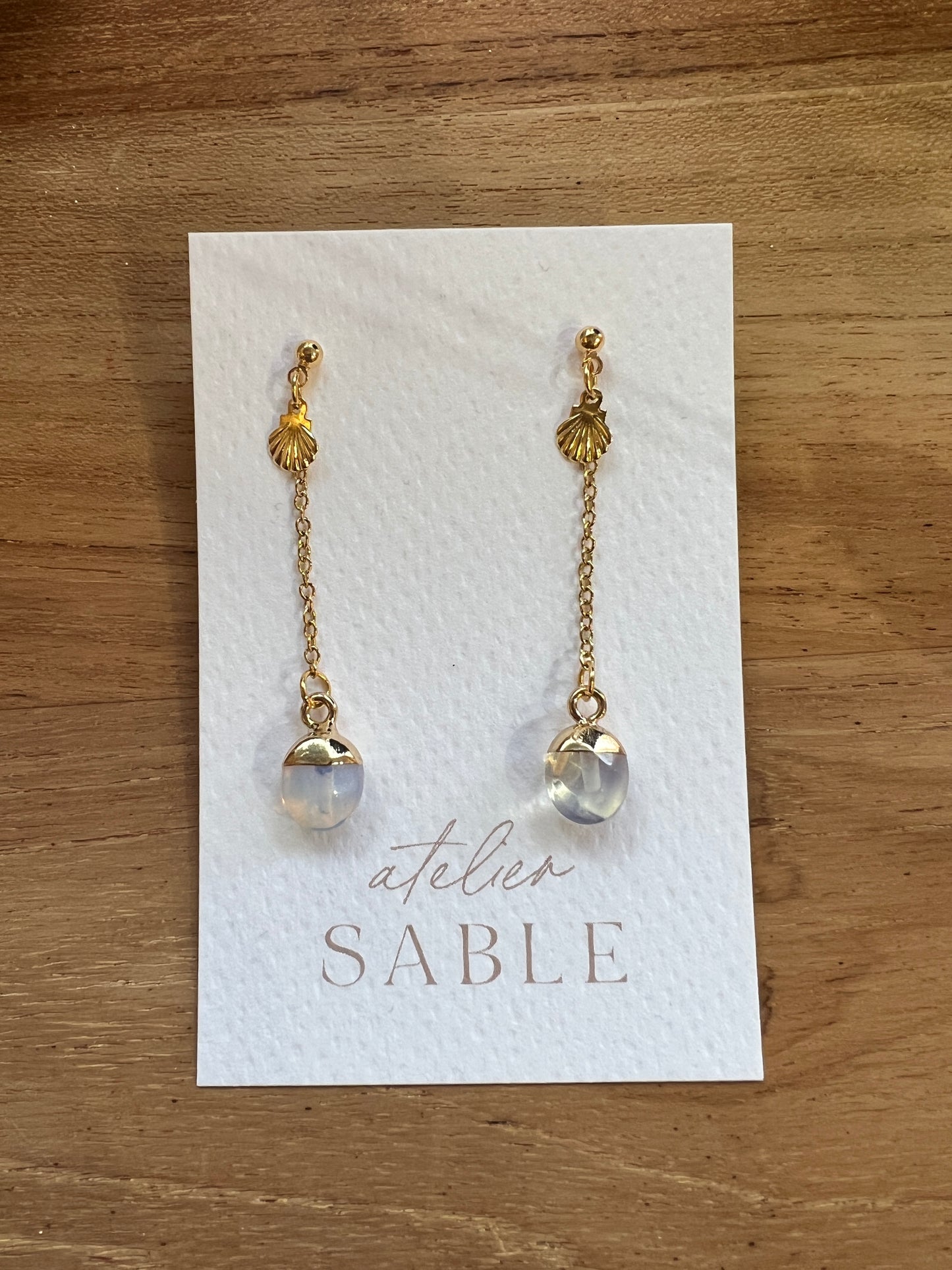 Boucles d'oreilles gouttes Maisie